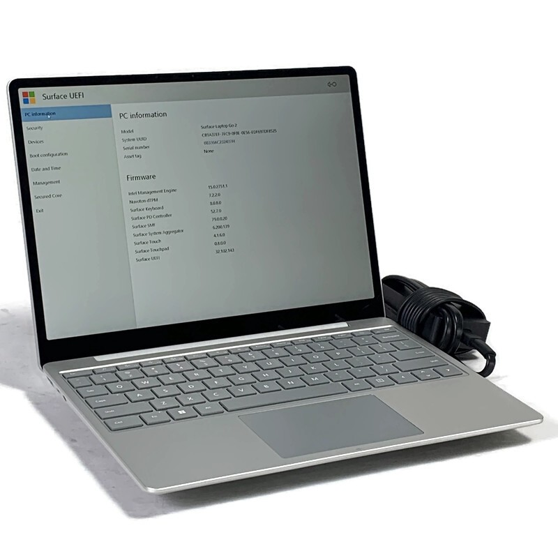 Microsoft Surface Laptop Go 2 12.4″ i5-1135G7 2.4GHz 16GB 256GB NVMe SSD – Win11