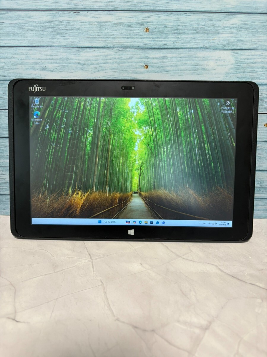 Fujitsu Arrows Tab Q506/NE 10.1” Atom Z8550 4GB 64GB Win11 Pro BCRank