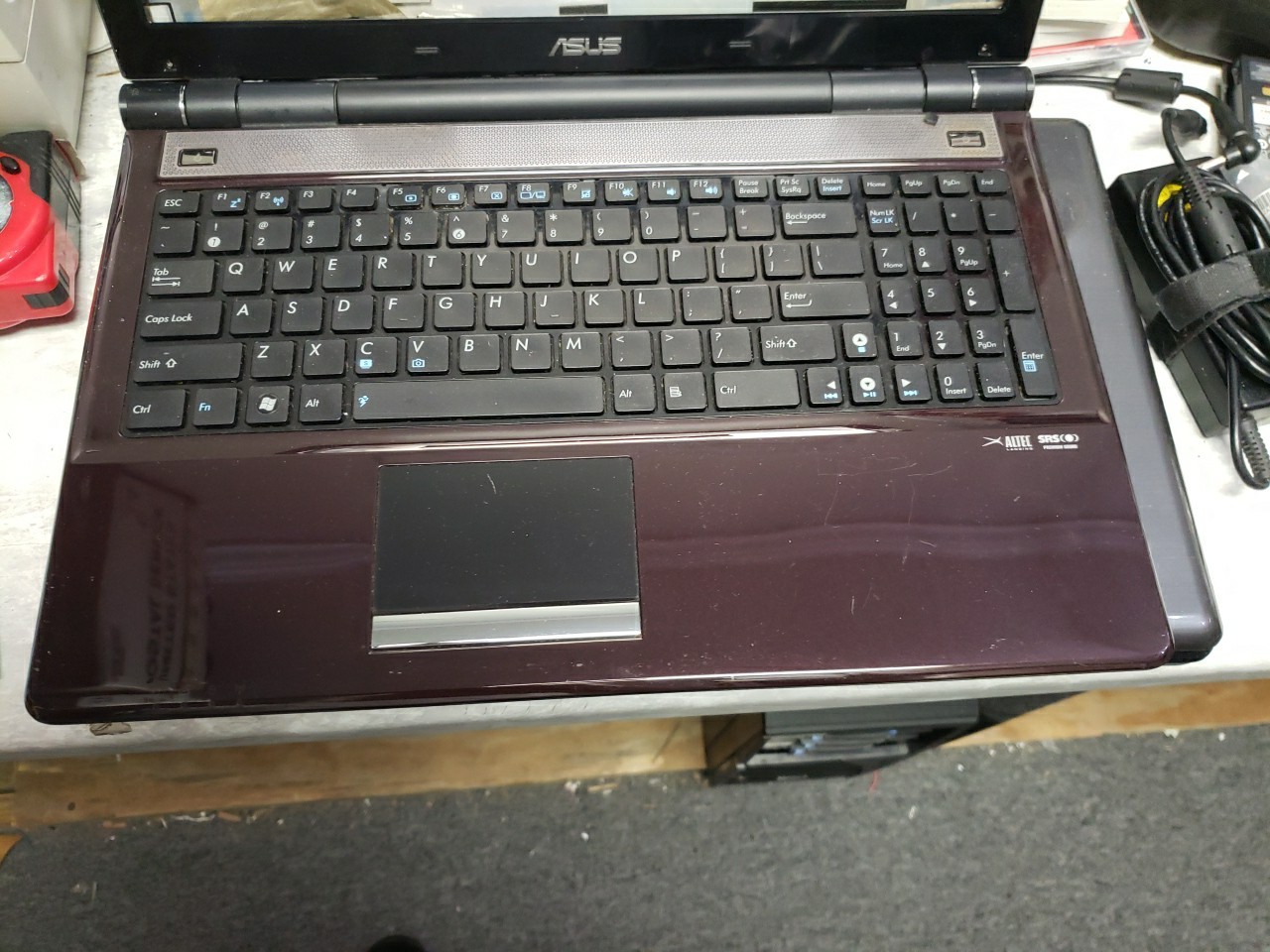 Asus U50A LAPTOP 15.6″ NEED SCREEN Intel 2 CORE NO CHARGER/HDD/OS FREE SHIP