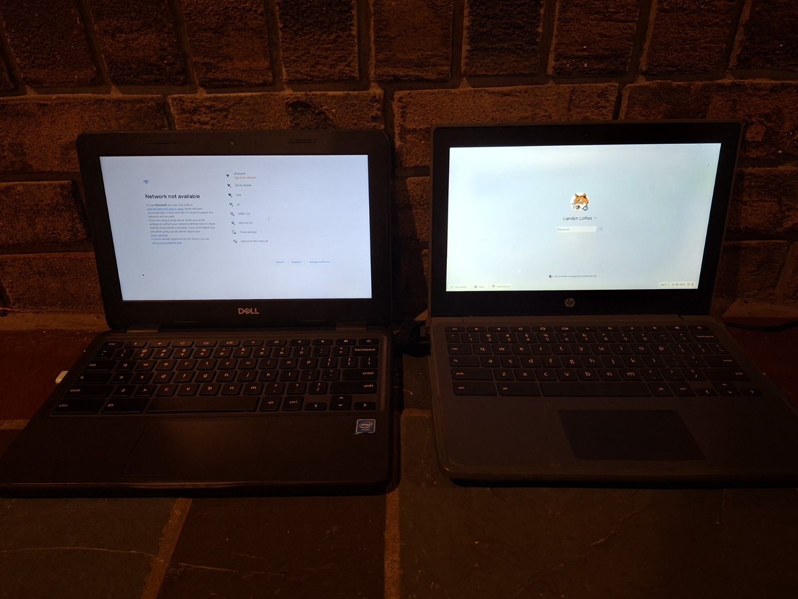 HP & Dell Chromebook 11.6″ Intel Processor Chrome OS Education Lock School Lock