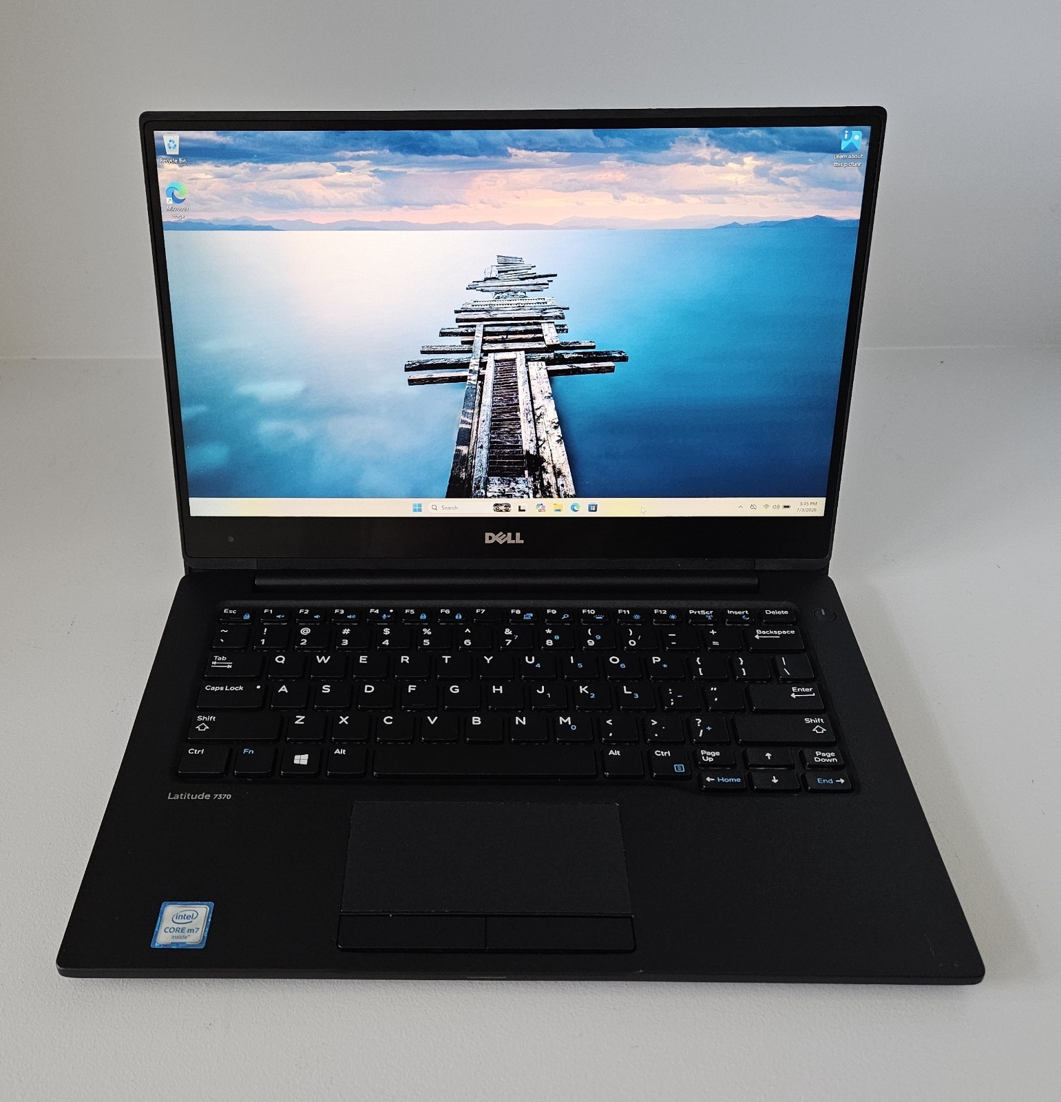 Dell Latitude 7370 Core m7-6Y75 1.2GHz 8GB 256GB NVMe Win 11 Pro💥QHD+ Touch VGC