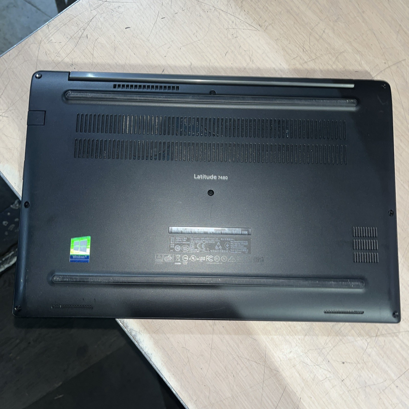 DELL LATITUDE 7480 INTEL CORE I7-7600U 2.80GHZ 8GB RAM NO HD ;