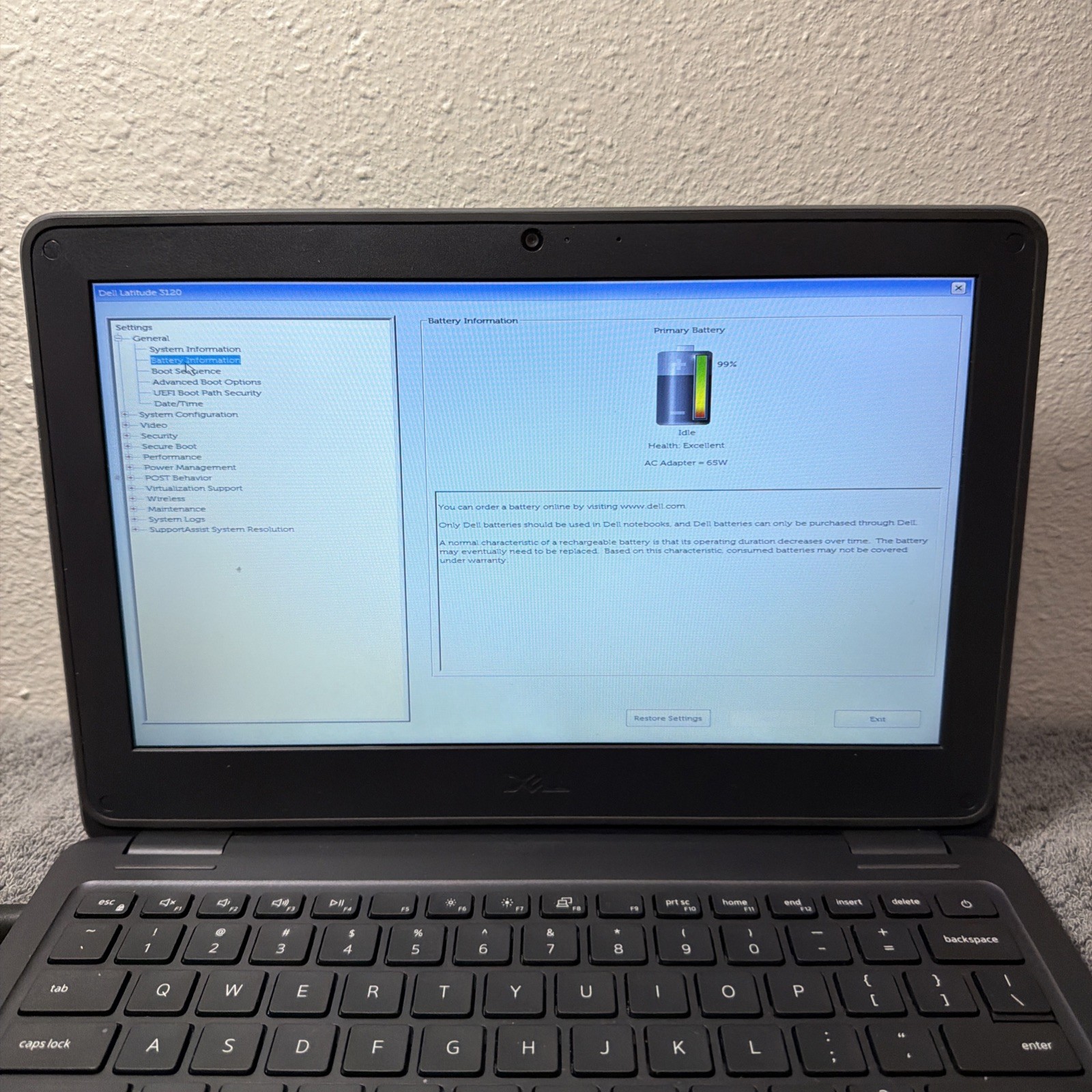 Dell Latitude 3120 N6000 Silver 1.1GHz 128GB SSD 4GB DDR4 Laptop Win 11 – Tested