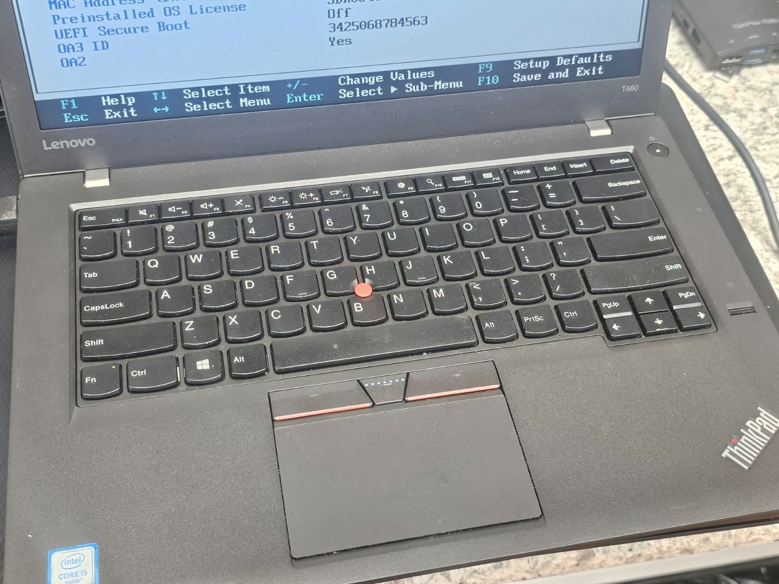 Home Office LENOVO ThinkPad T460 Intel Core i5-6300 8GB RAM WiFi Clean Works