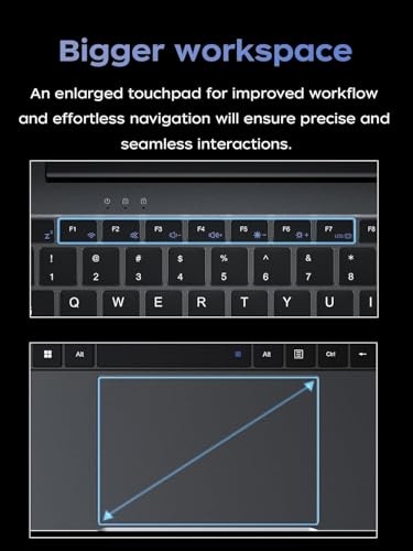 2025 TX15 Laptop, Laptop Computer, Intel N150 Processor(Up to 3.6GHz), 16GB…
