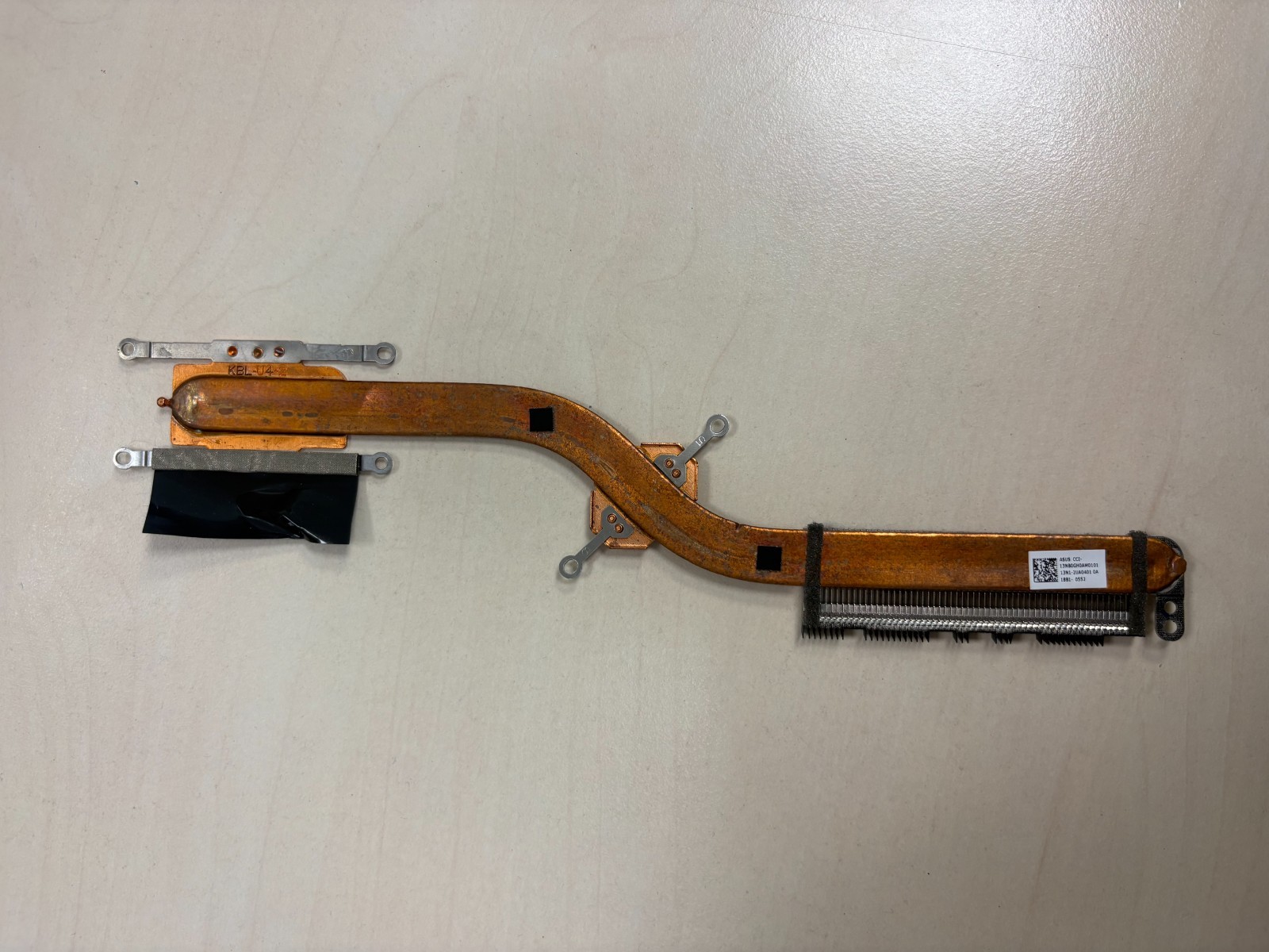ASUS ZENBOOK UX430U HEADSINK