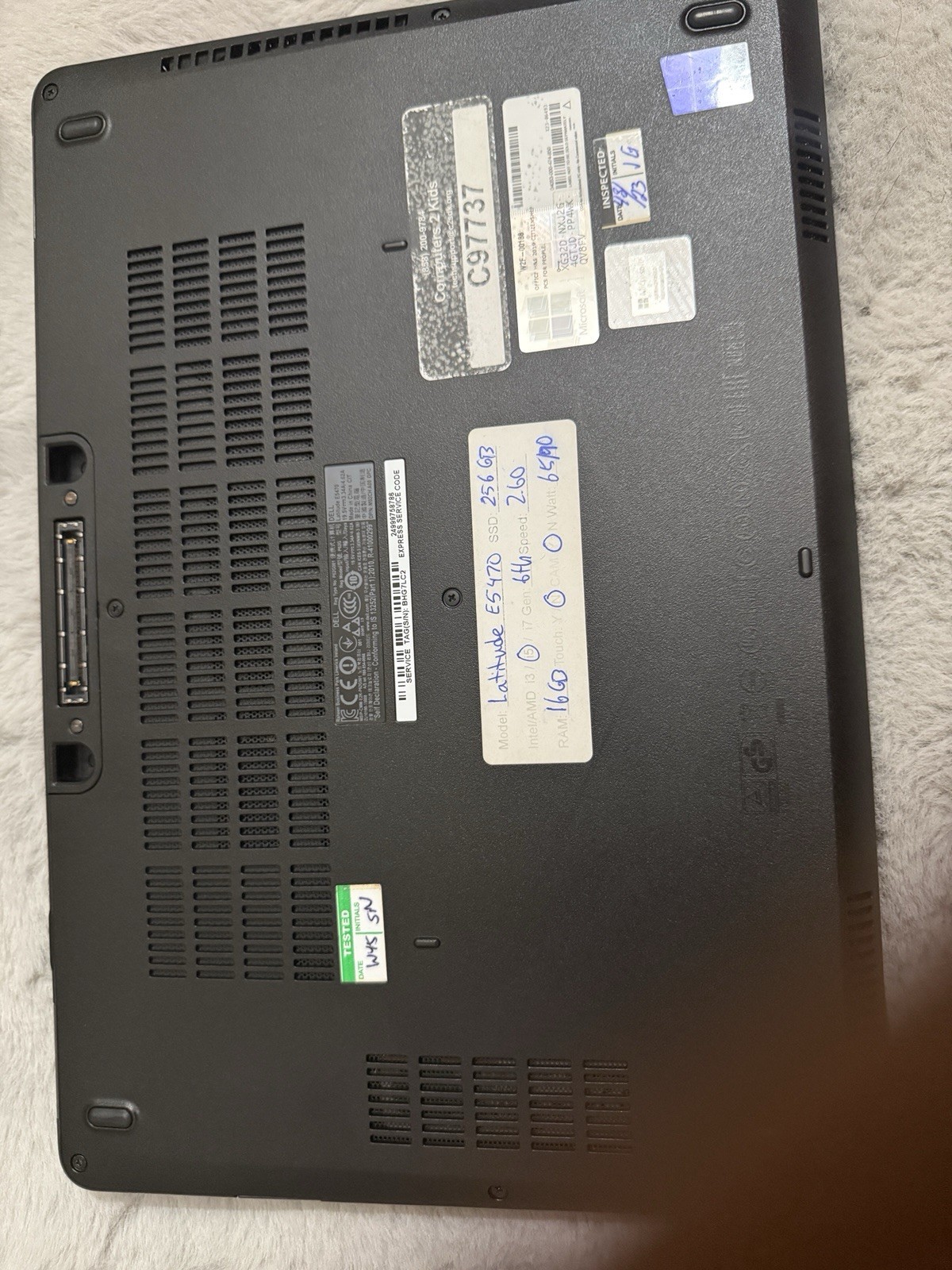 Dell Latitude Laptop E5470-5480-5490 Pack of 4 SSD 256GB