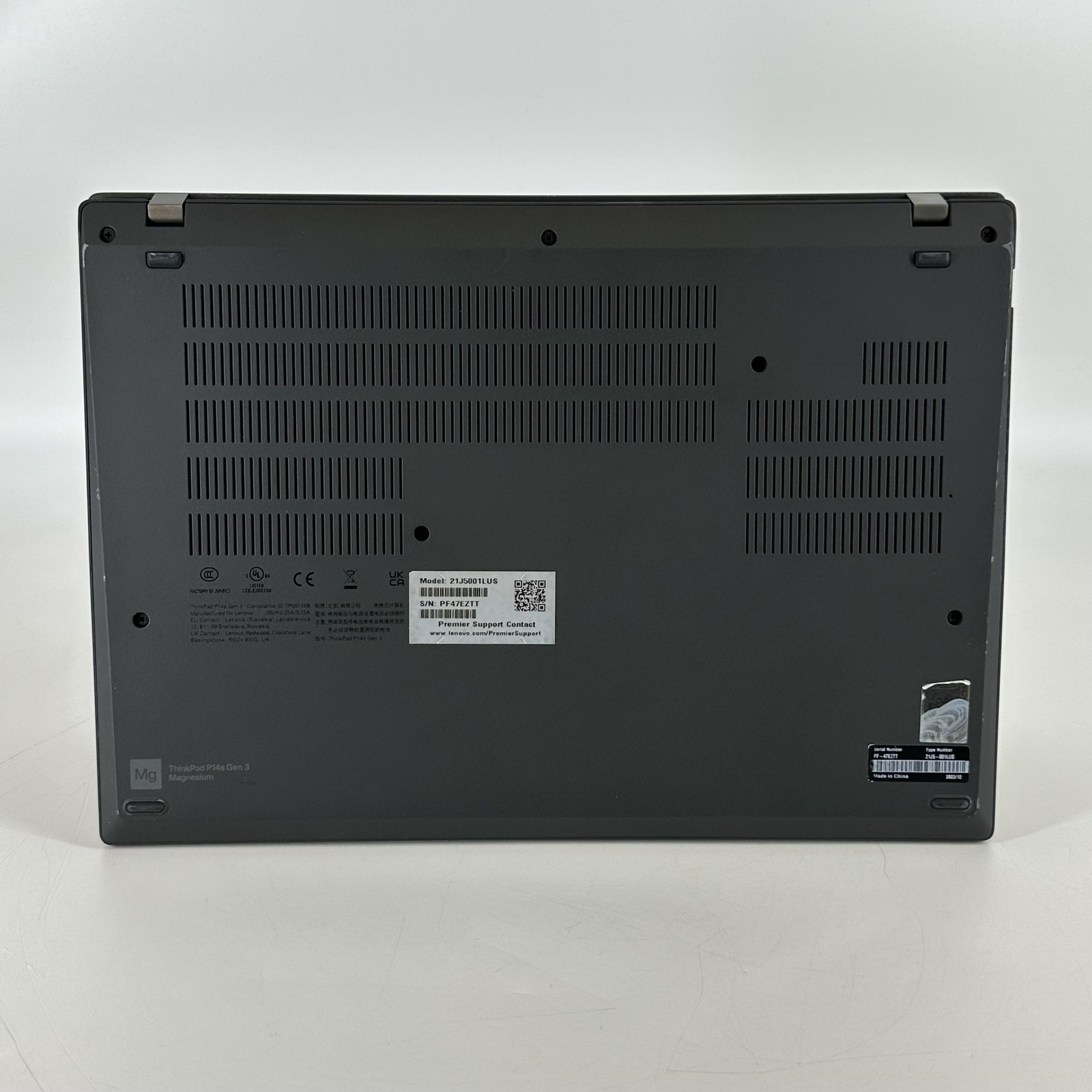 Lenovo ThinkPad P14s Gen 3 Black FHD+ 2.7 GHz Ryzen 7 PRO 6850U 16GB 512GB SSD