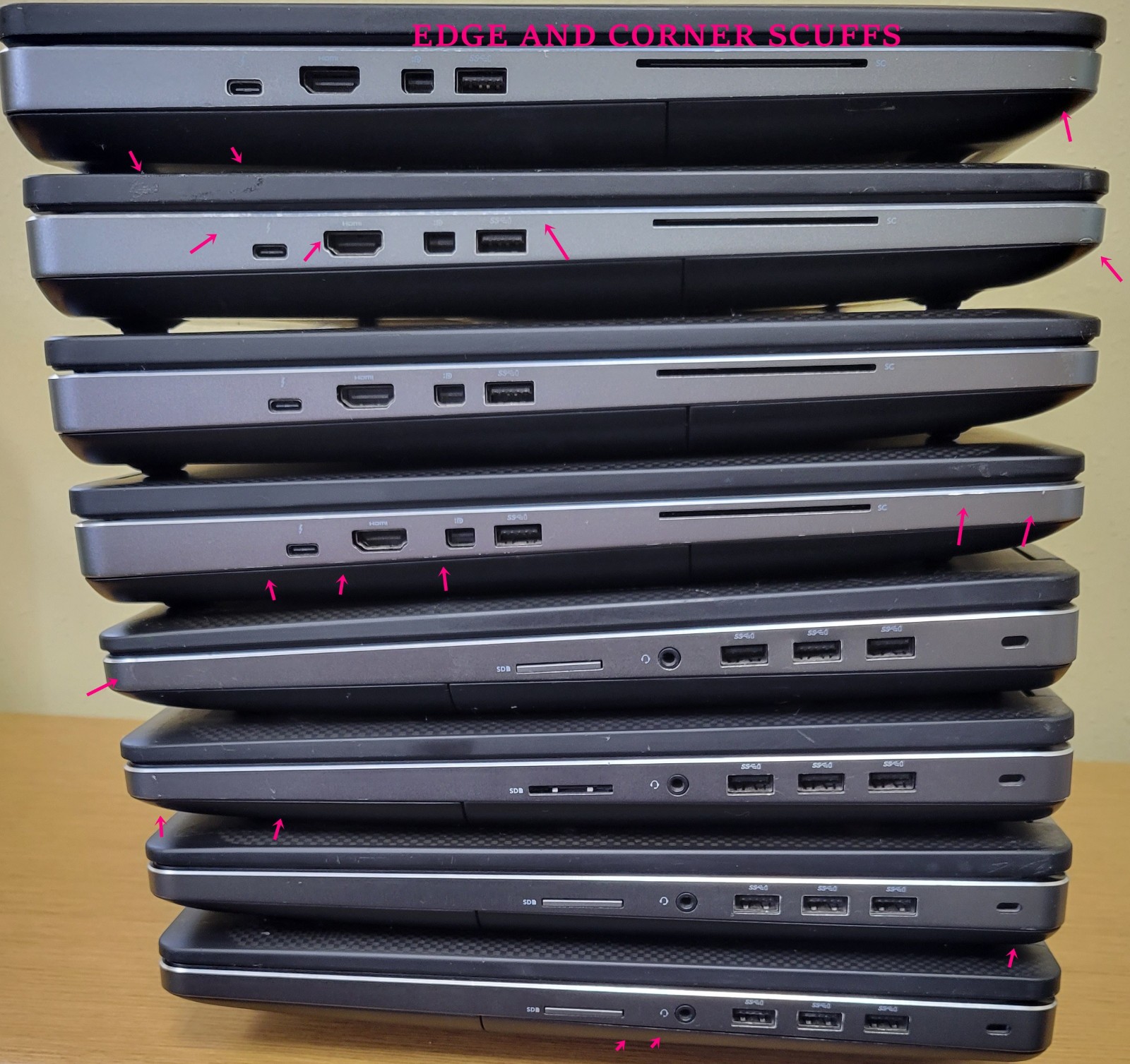 (Lot of 8)Dell Precision 7720 i5/i7-6th Gen 2.3/2.7GHz 16GB P3000/4000 No OS/SSD
