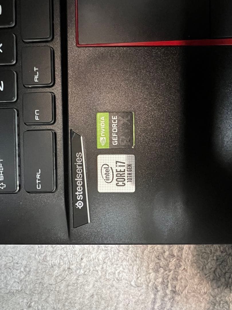 MSI GF65 Thin Gaming Laptop Intel Core i7 NVIDIA GeForce Black