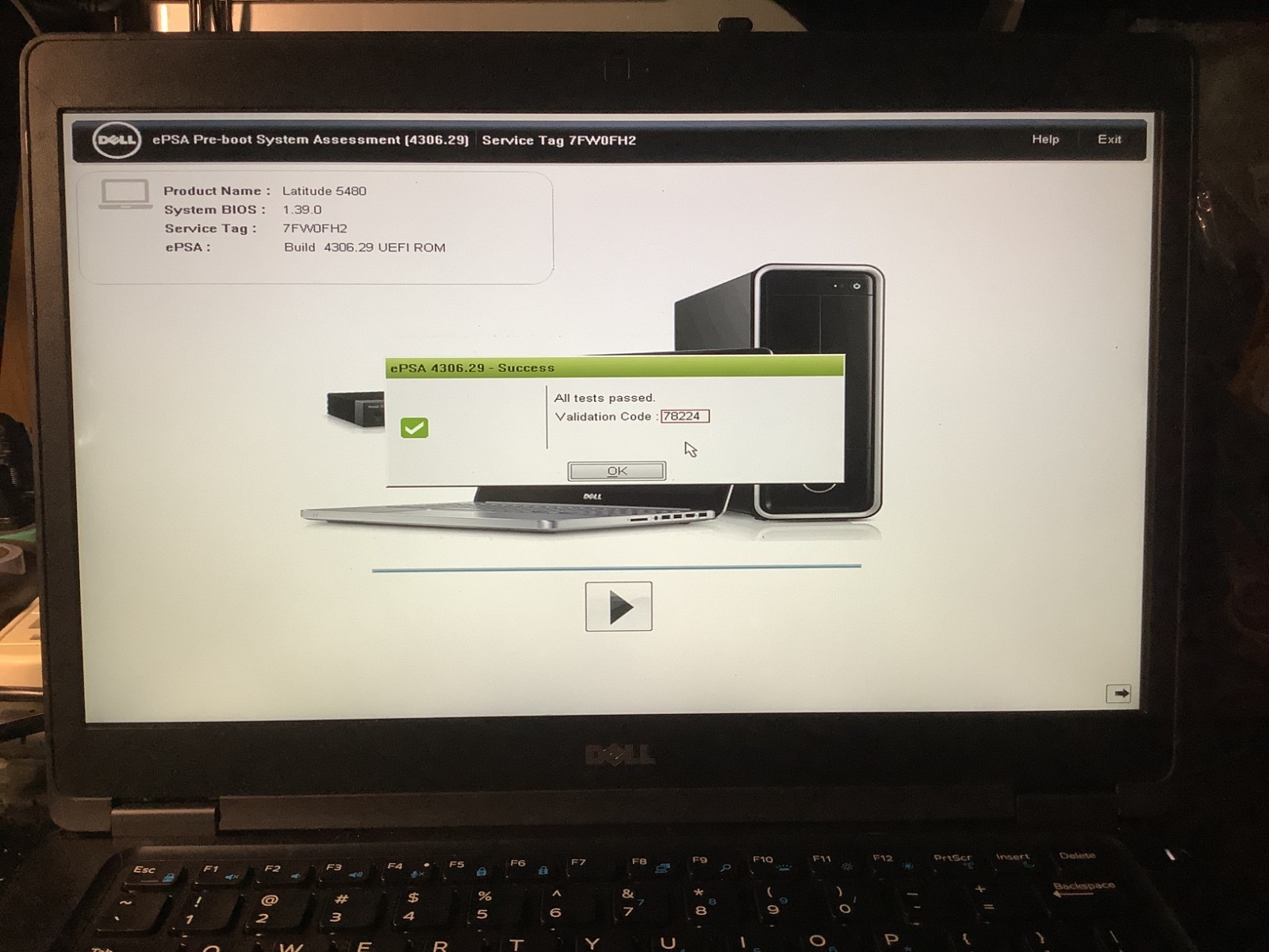 Dell Latitude 5480, i7-7820HQ – 8 GB – 256 GB NVMe + 32 GB Windows 11 Pro 25H2