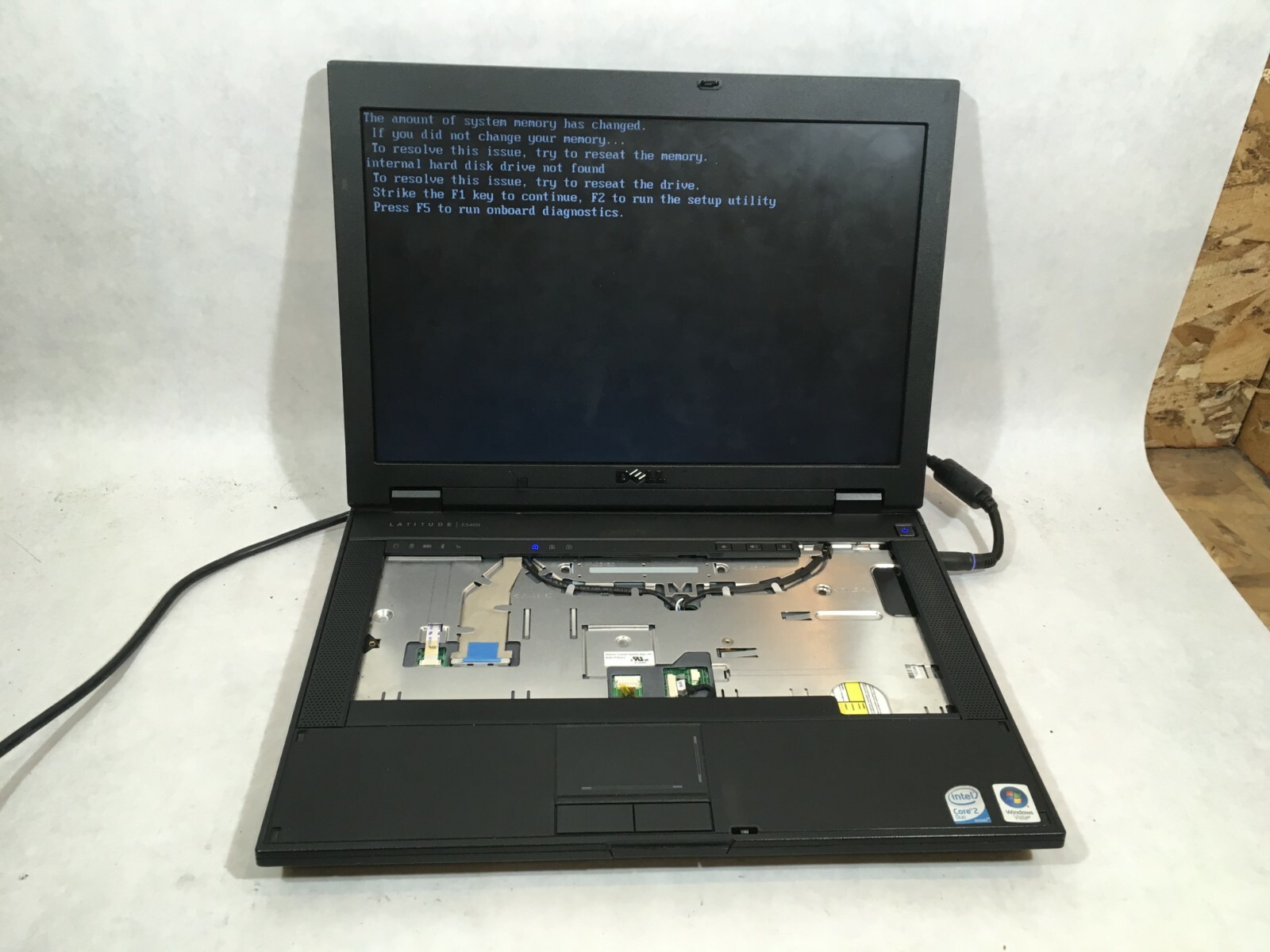 Dell Latitude E5400 Core 2 Duo Bad SATA Connection Boots- FT