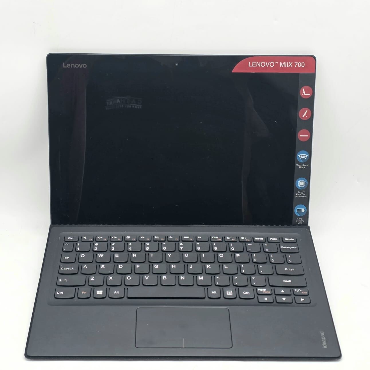 Lenovo Miix 700-12 2 in 1 12 Inch M3 4GB 128GB Touch Windows 11 Home