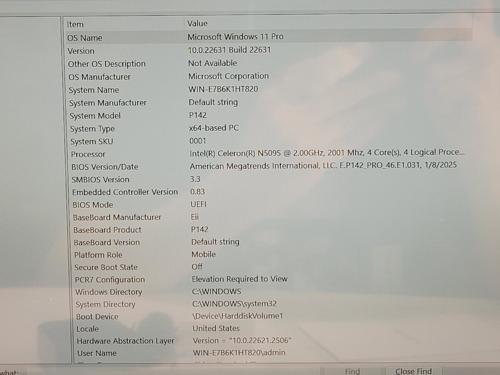 Airshi Laptop P142 Pink HS-156-1-250407 N5095 16GB 1TB Fingerprint Unlock