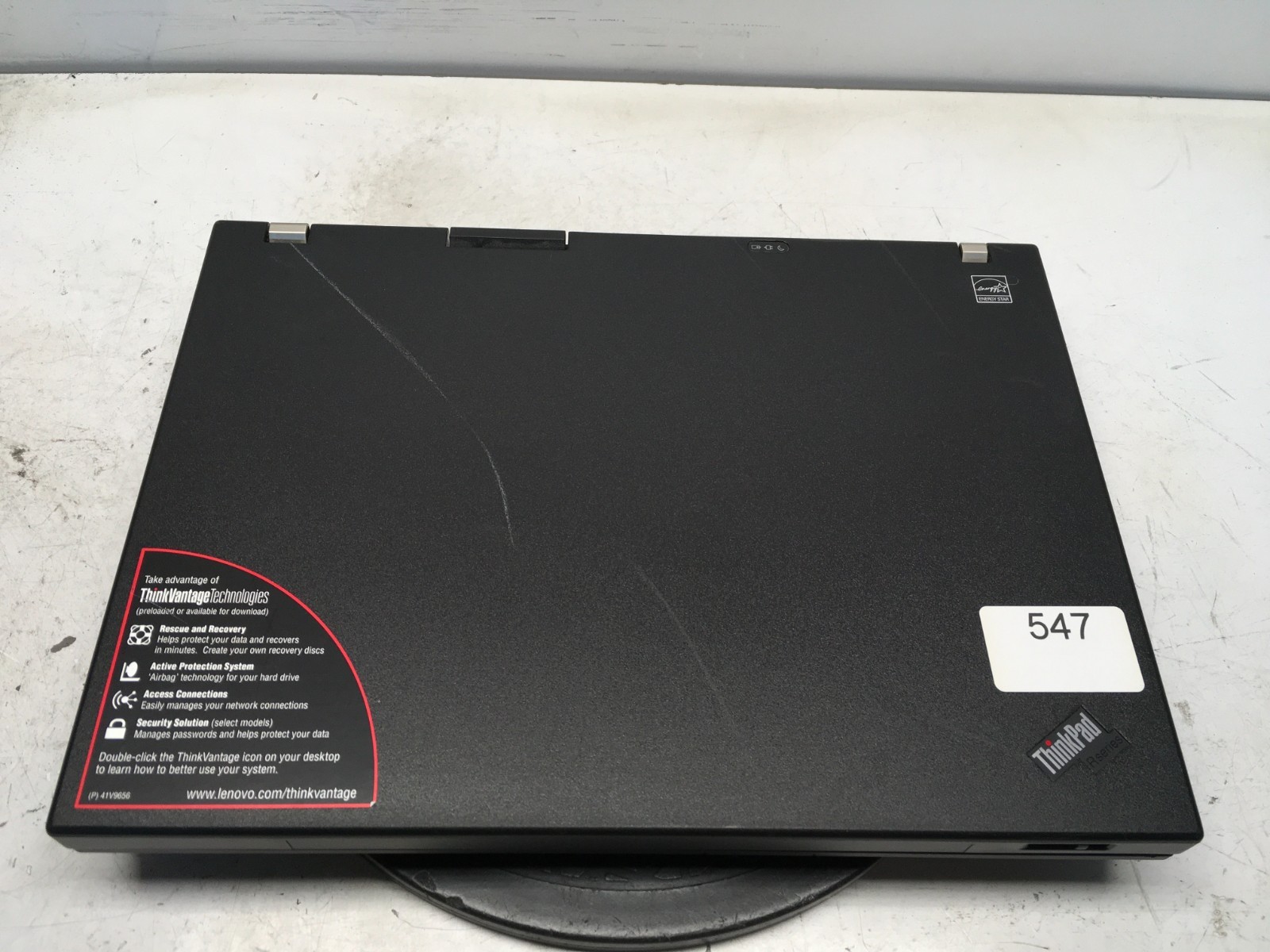 Lenovo ThinkPad R61I Intel Pentium T2390 1.86GHz 1 GB NO HDD