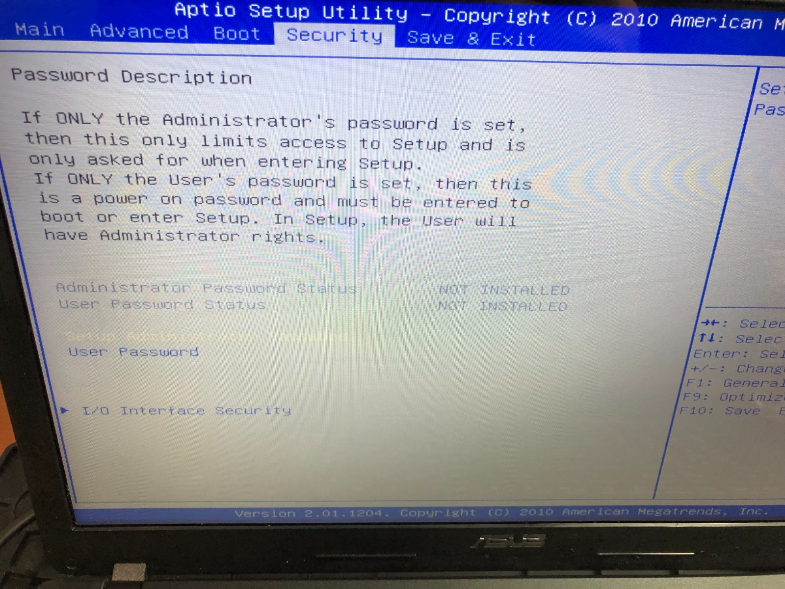 Asus K54C-5KSX 15.6″ Laptop, Intel i3-2350M, 4GB DDR3, No HDD, No OS, Used
