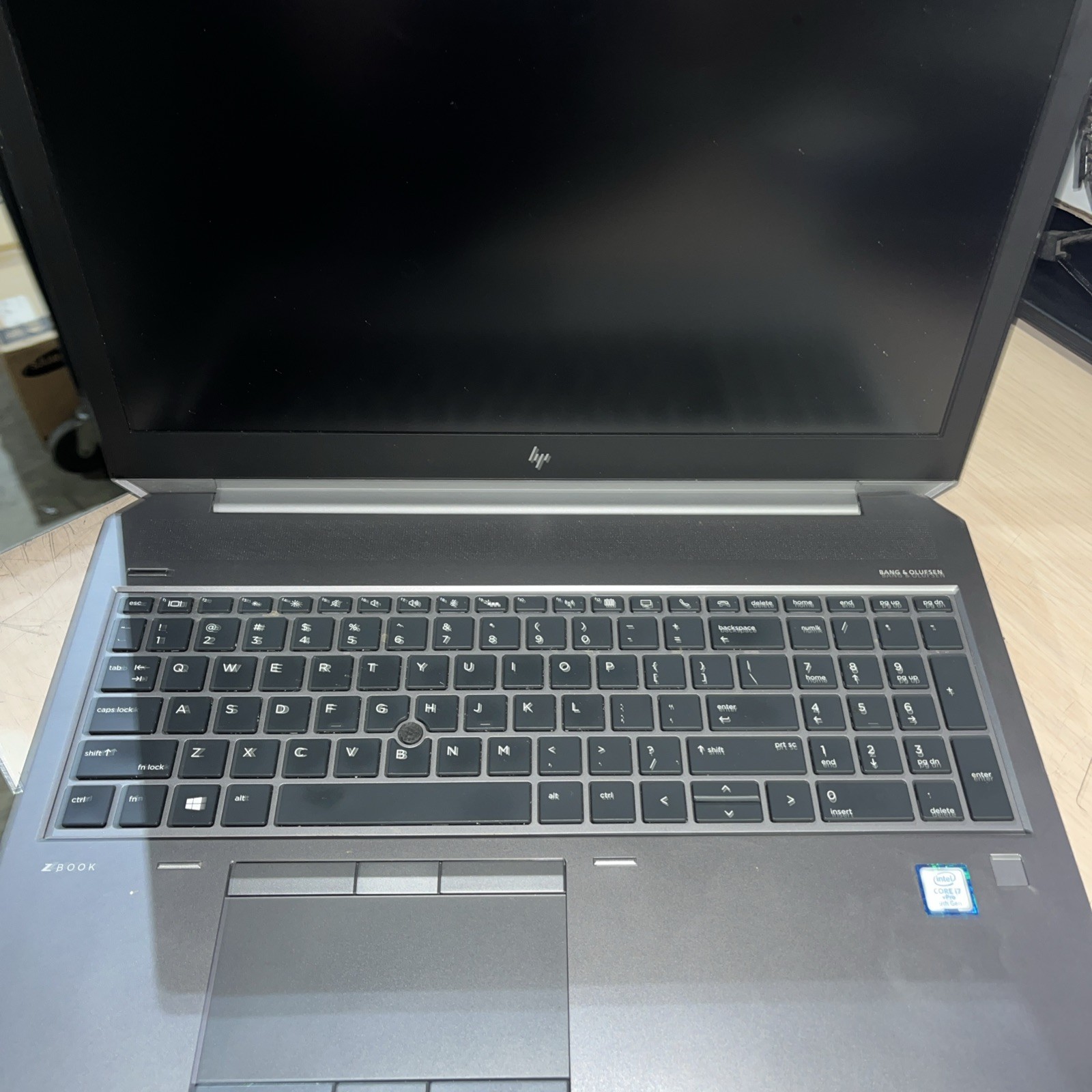 HP ZBOOK 15 G6 INTEL CORE I7 9TH GEN 8GB RAM NO HD