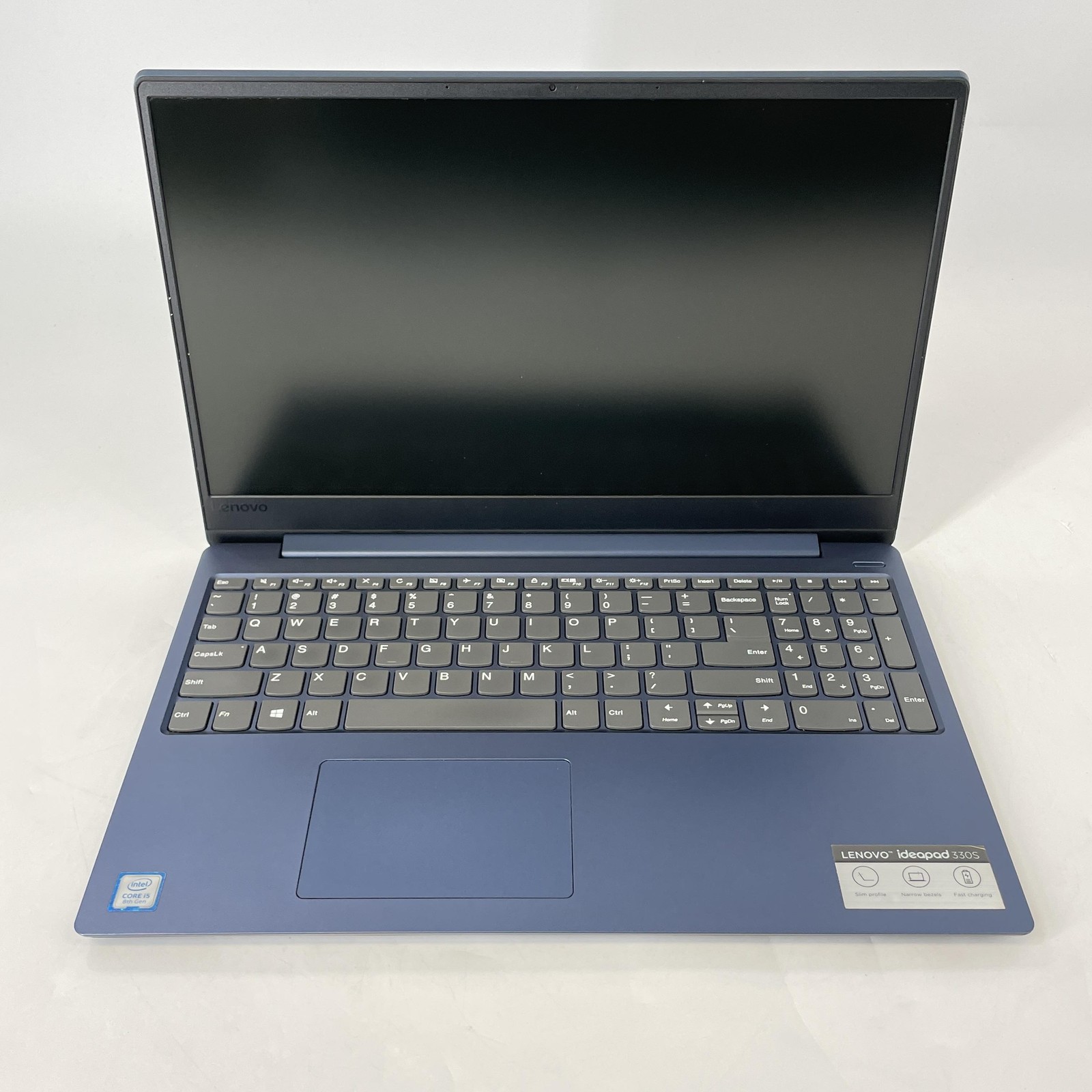 Lenovo IdeaPad 330s 15.6 2018 Blue HD i5-8250U 1.60GHz 12GB RAM 1TB SSHD Good
