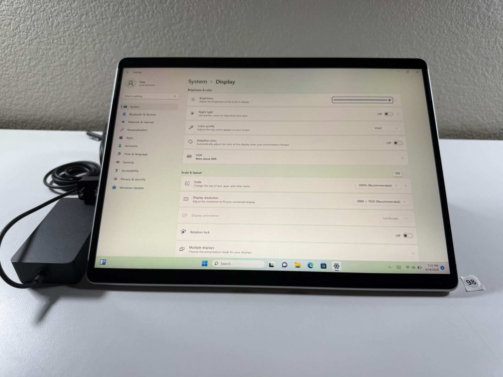 Microsoft Surface Pro 8 (1982) i5-1145G7 – 16GB RAM – 256GB 120Hz – Win 11 Pro