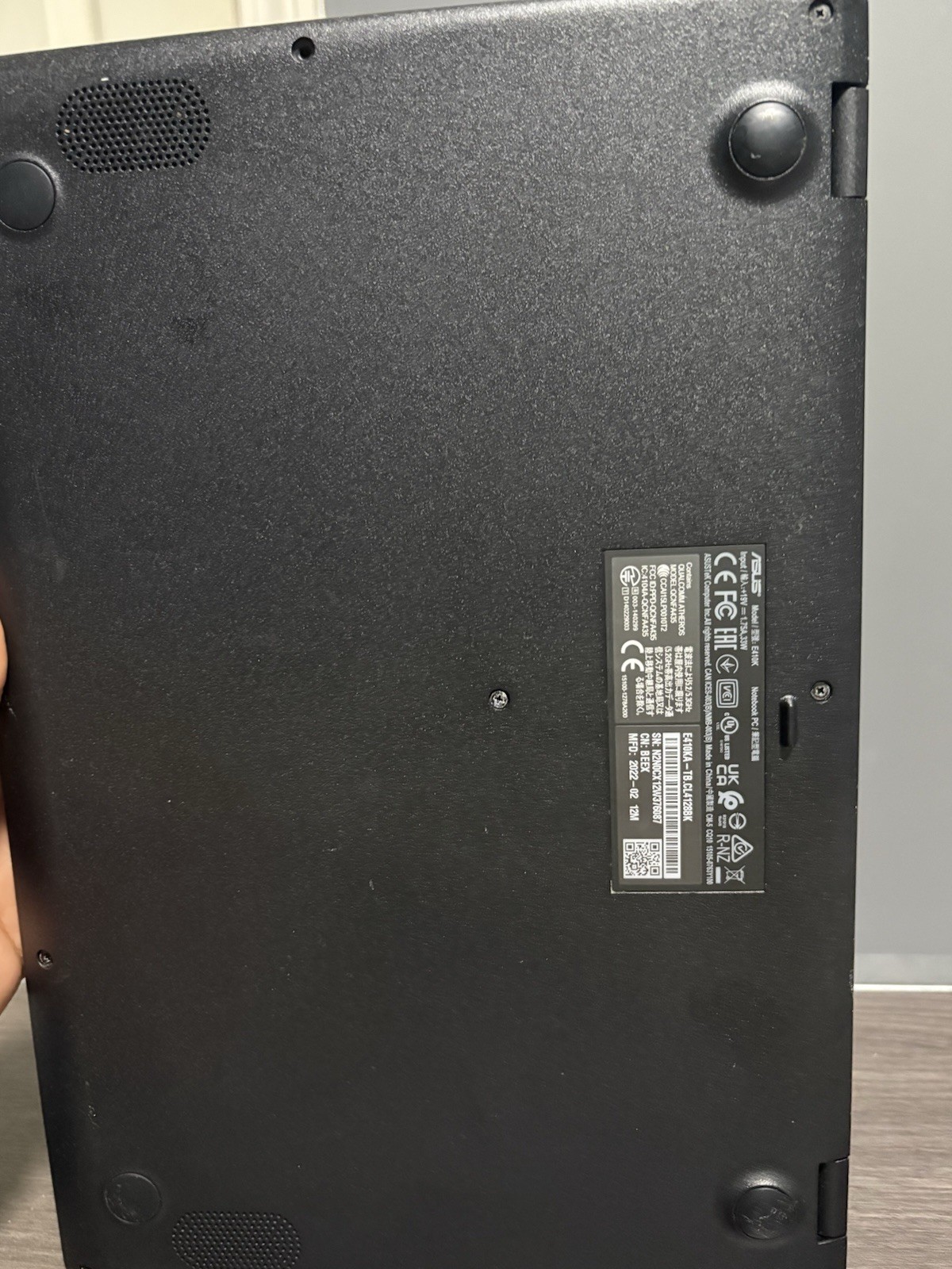 ASUS 15.6in Laptop Intel Celeron 4GB 64GB eMMC UHD 600 1366×768 Black