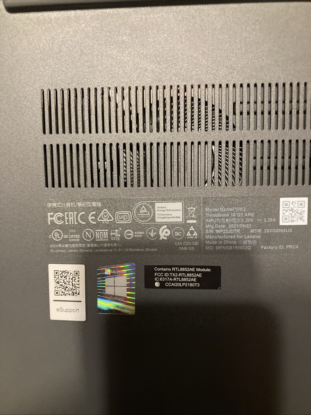 Lenovo ThinkBook 15 G2 ITL