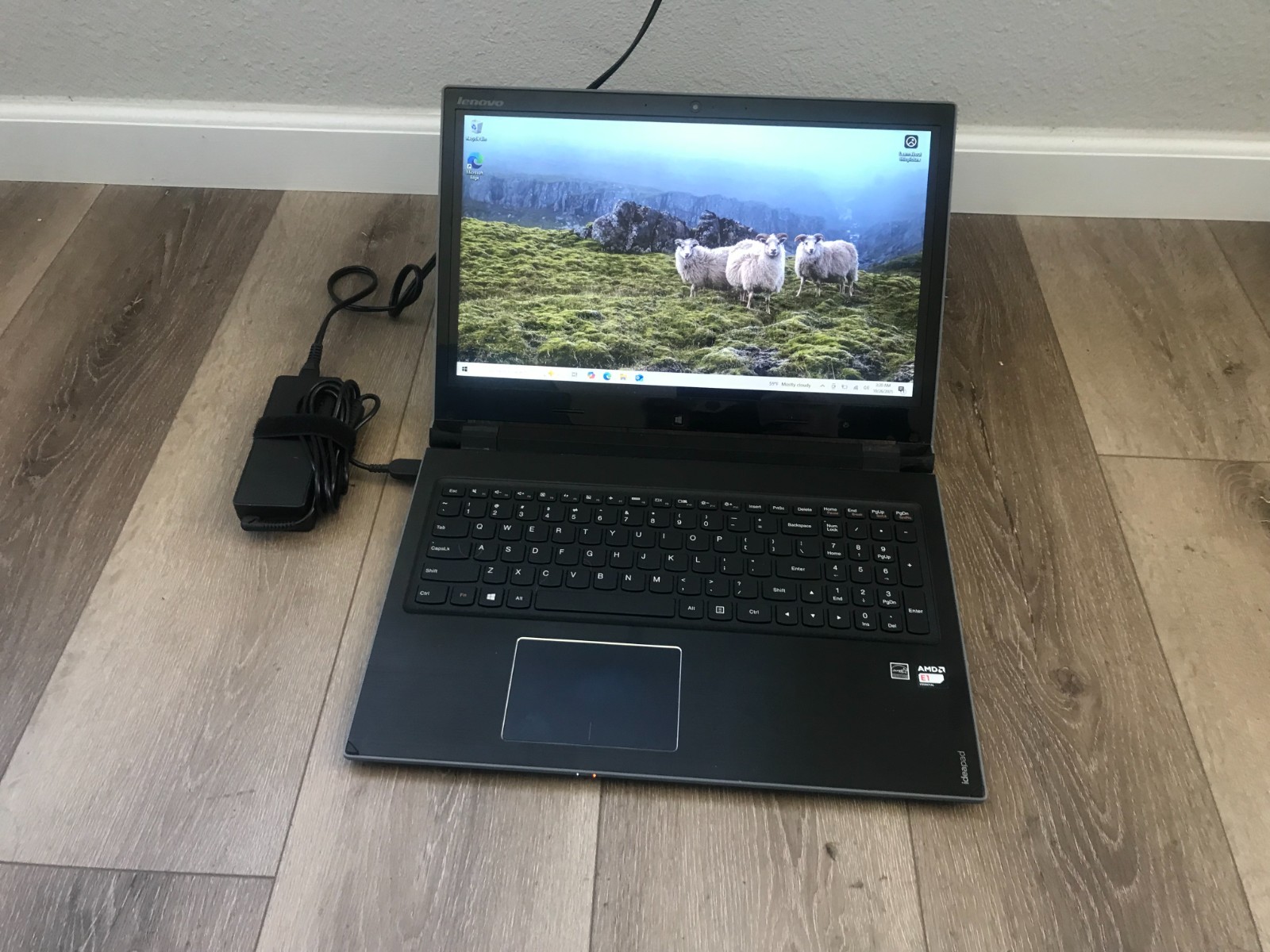 Lenovo IdeaPad Flex 15D 15.6″ AMD E1-2100 AUP 1.00 GHz 4GB 500GB SATA HDD Win 10