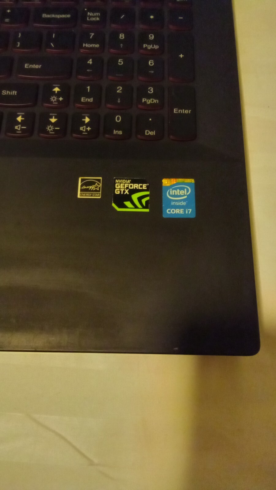 Lenovo GAMING Laptop. HD 17.3″ Touch. Jbl Speakers. i7 Notebook ( 4 PARTS ) PC