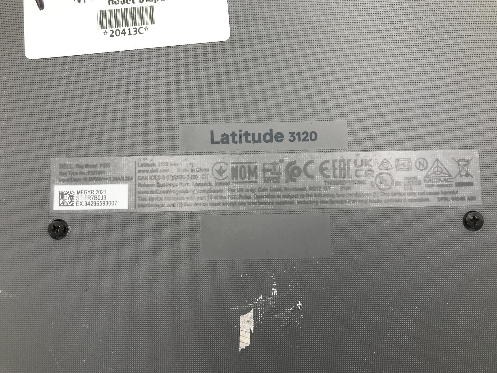 DELL LATITUDE 3120 – FOR PARTS/REPAIR – INTEL CELERON N5100 – 4GB RAM – READ -BB