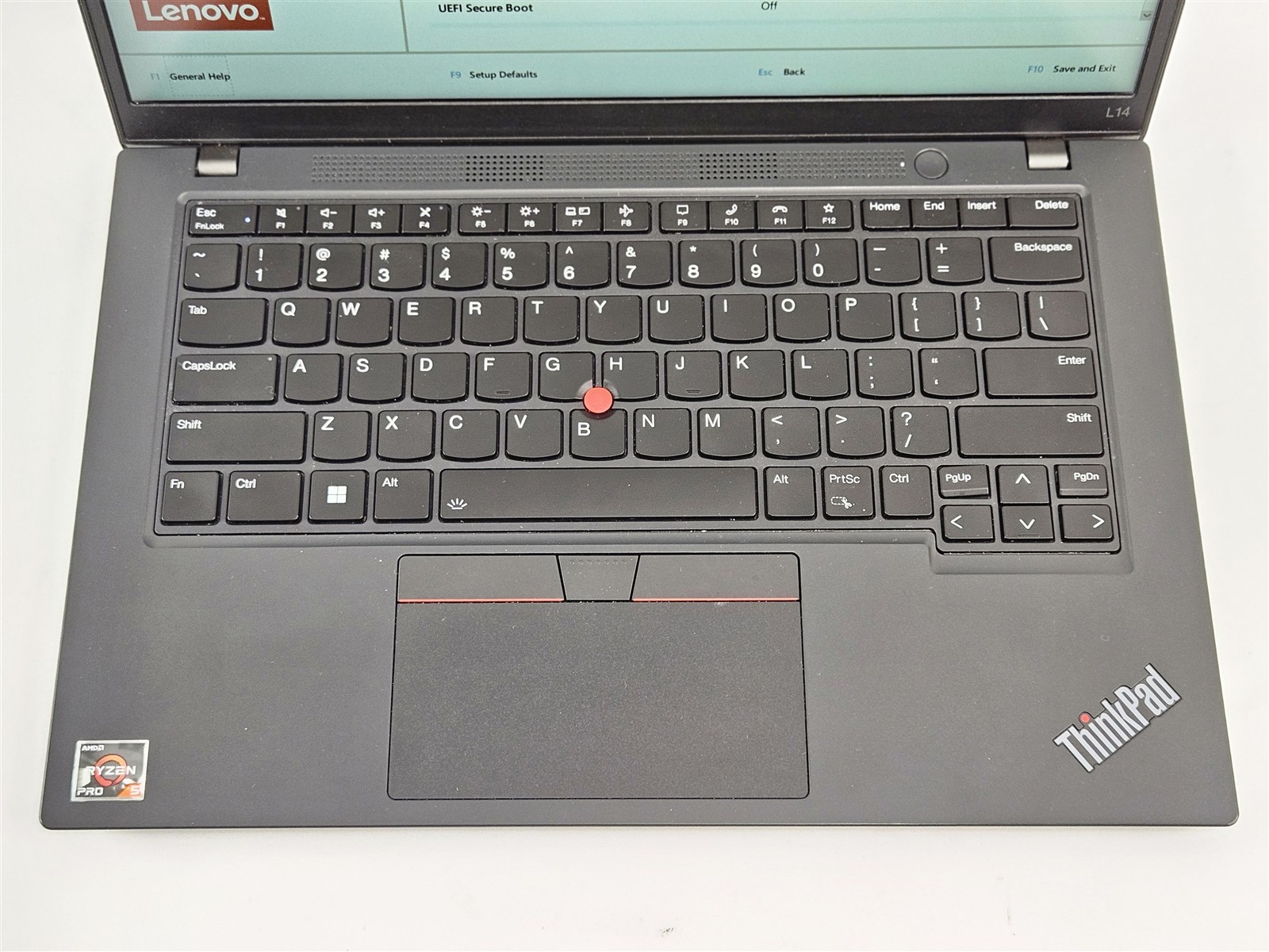 Lenovo ThinkPad L14 Gen 4 14″ AMD Ryzen 5 Pro 7530U 16GB RAM 256GB SSD Win11Home