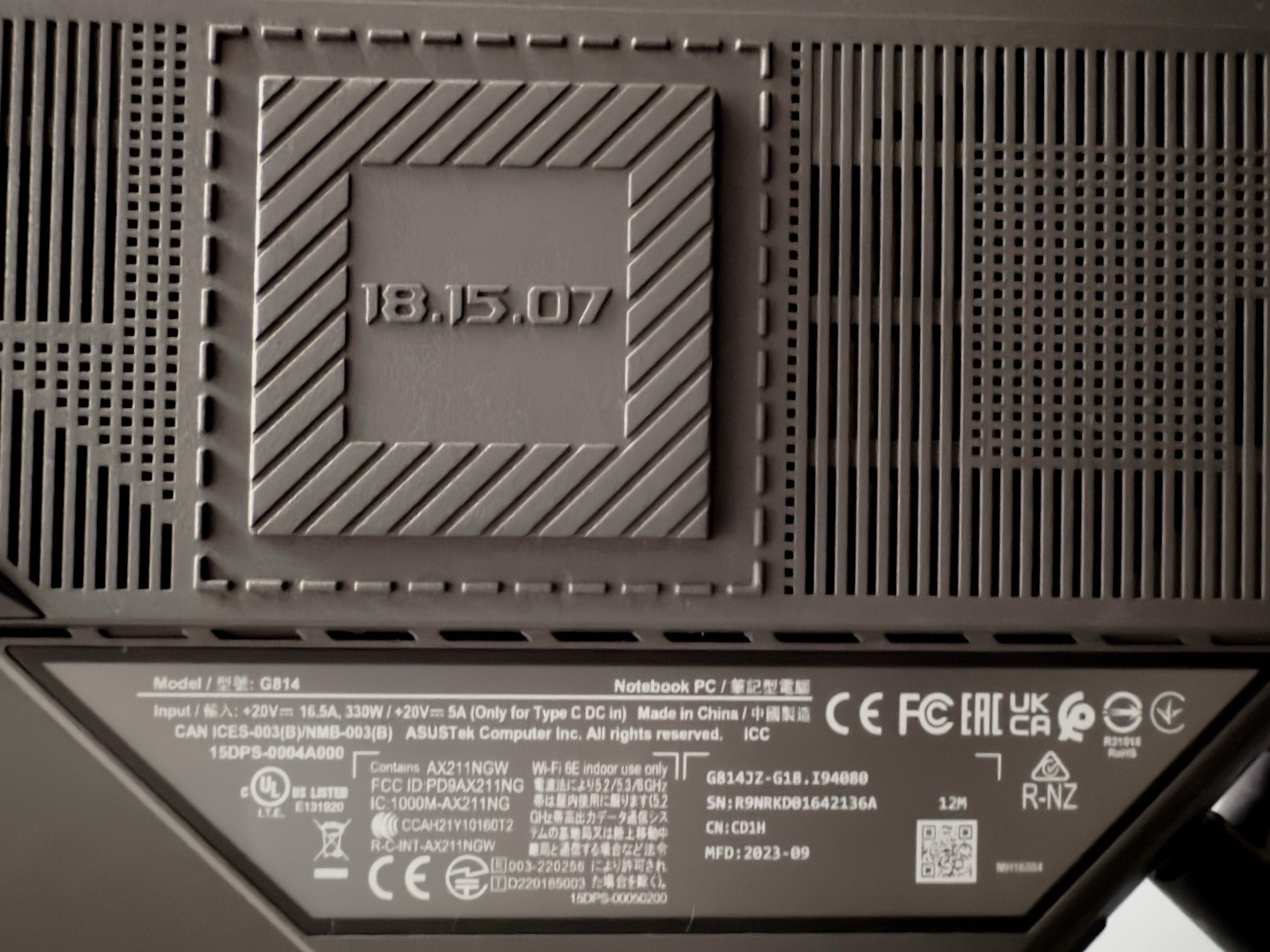 ASUS ROG Strix G18 18in i9 13th Gen 64GB 2TB SSD RTX 4080 W11 Pro