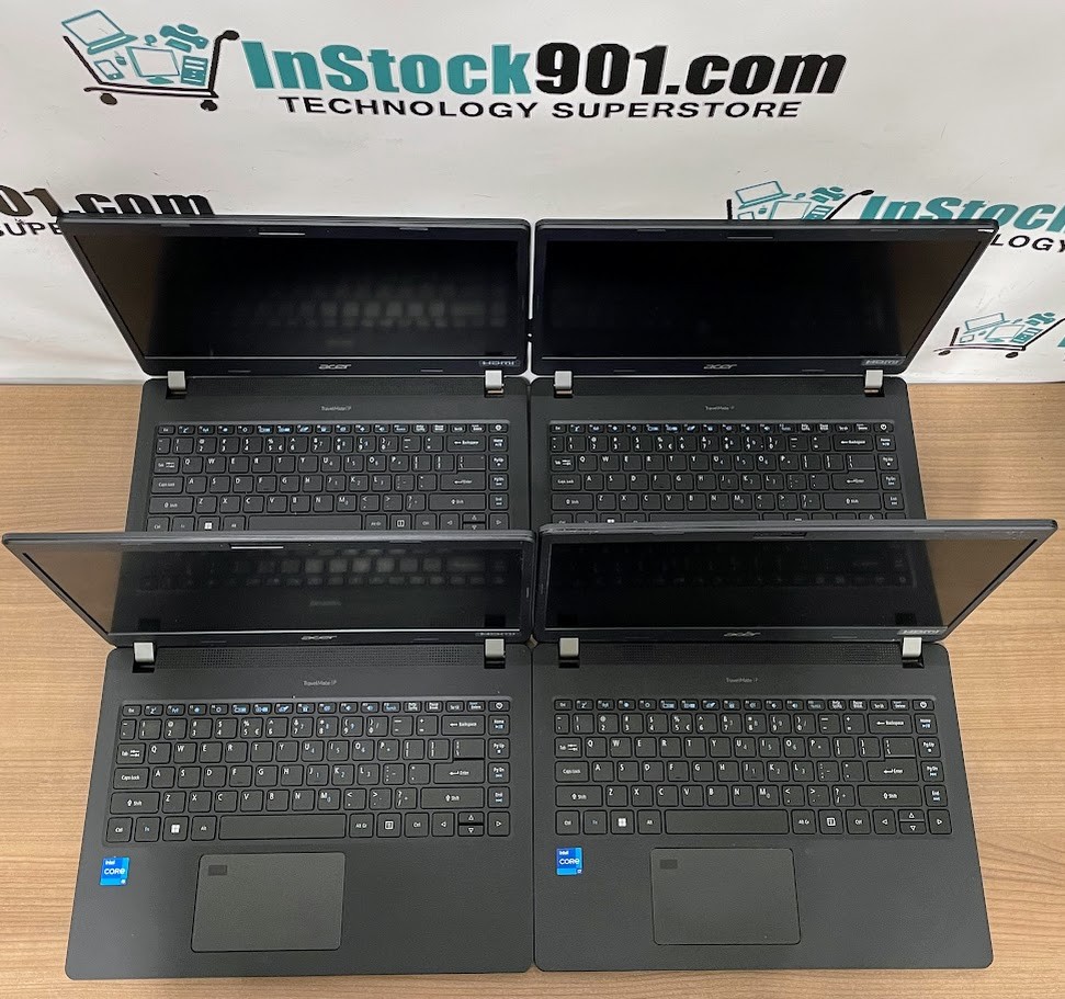 LOT 4 Acer Travelmate P2-14 14” 1080p i5-11 2.4 NO RAM NO SSD FOR PARTS!