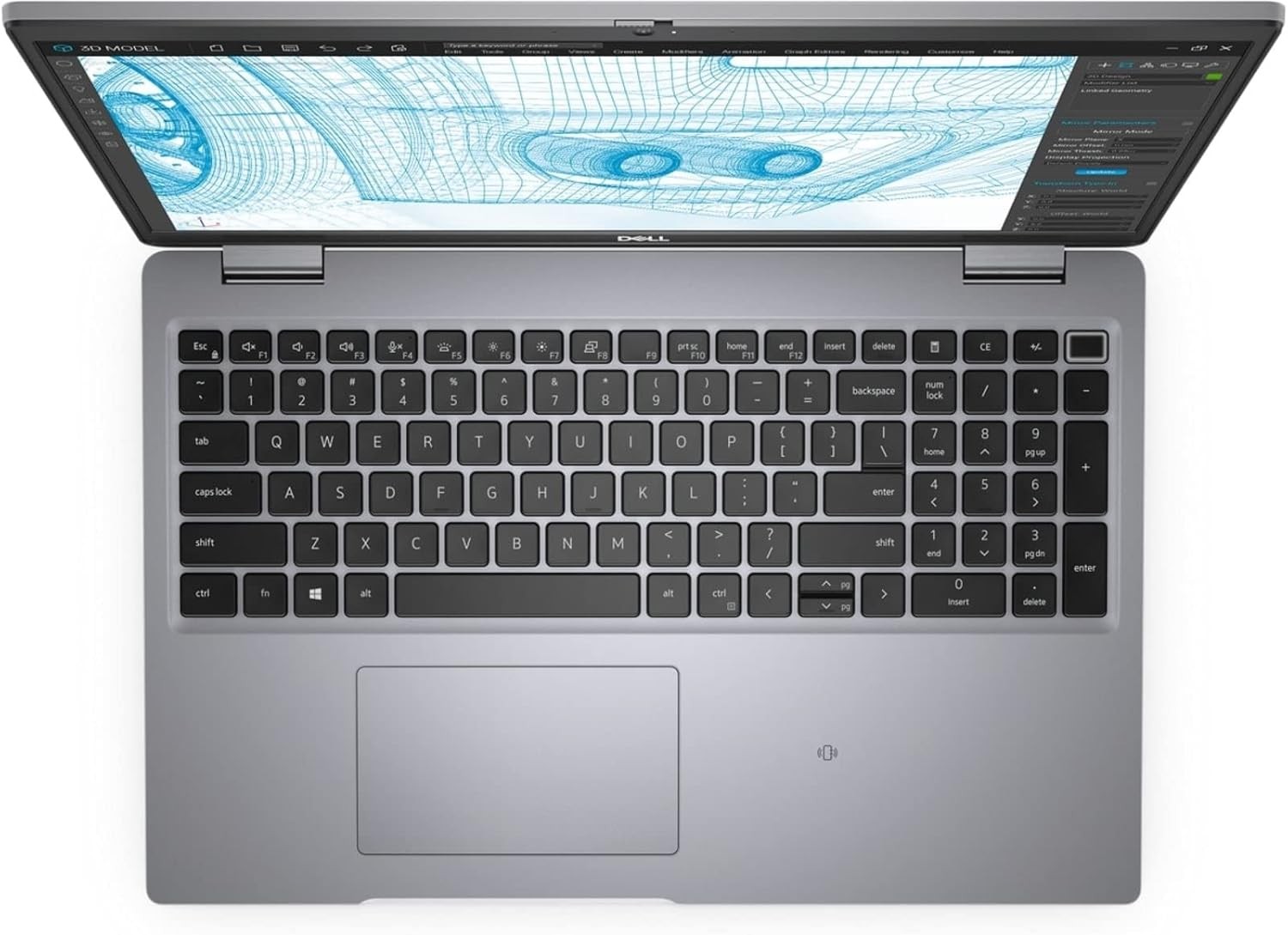Dell Precision 3561 15.6″ Worksation Core i7 2.5Ghz 32GB RAM 512GB SSD T600 Gray