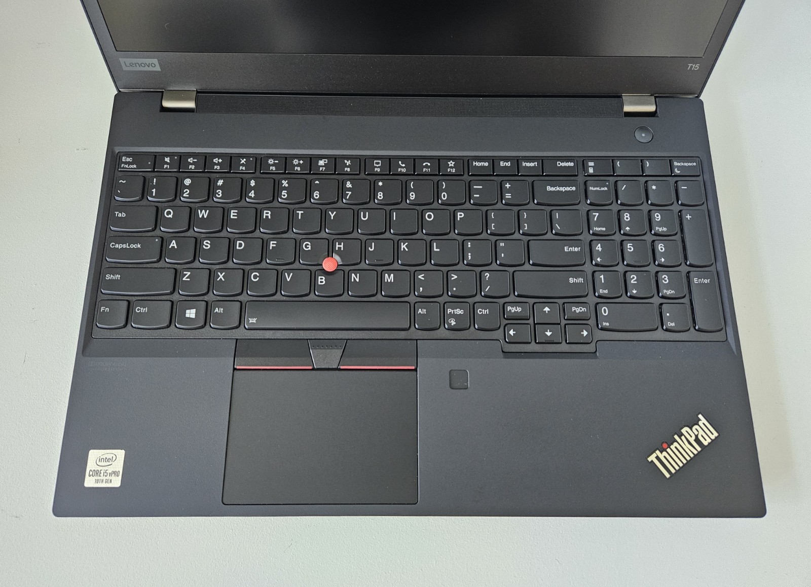 Lenovo ThinkPad T15 Core i5-10310U 1.70GHz 16GB 256GB NVMe SSD 65W AC Win 11 Pro