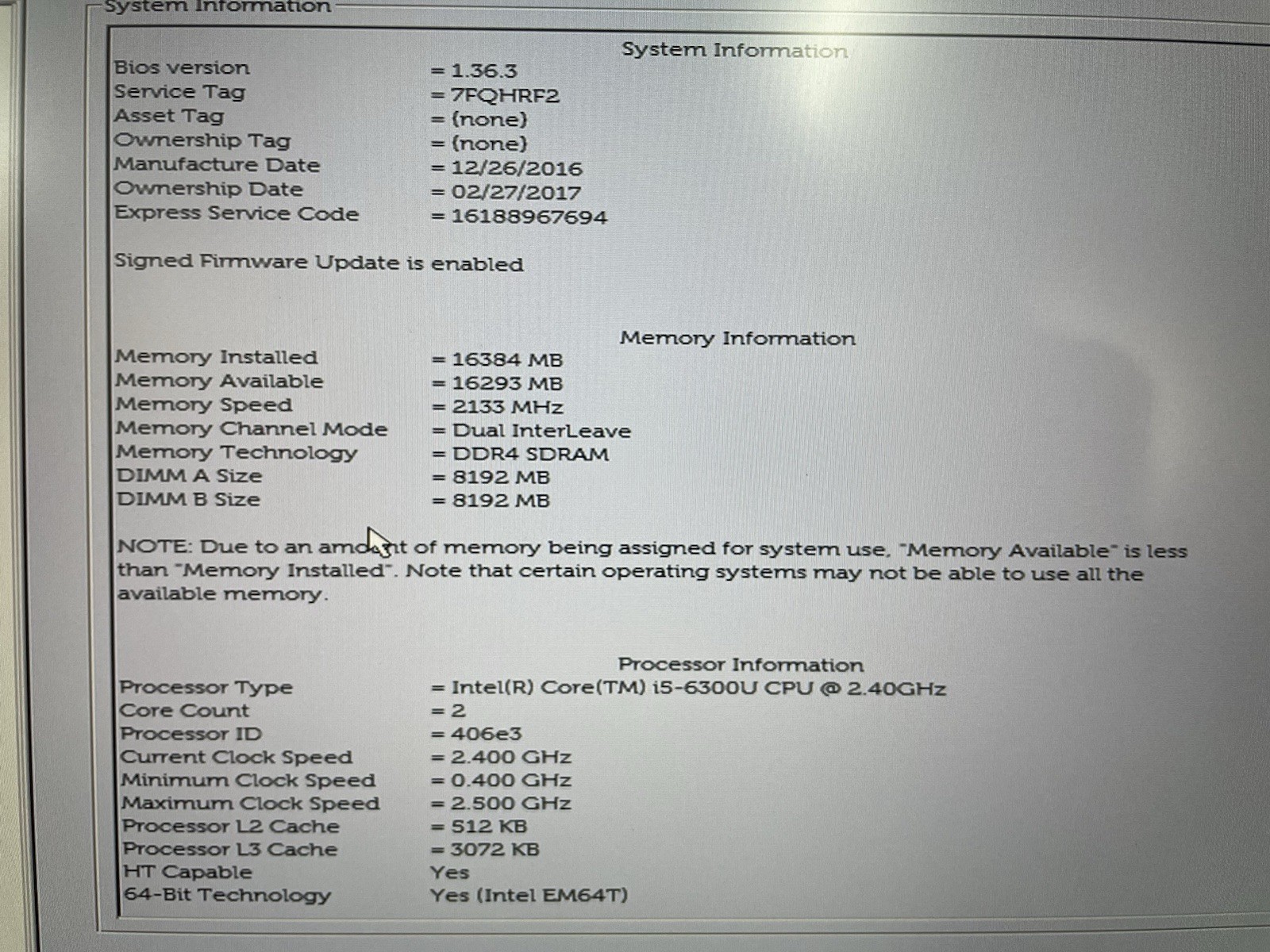 Dell Latitude E7470 Laptop Computer PC i5 16GB RAM 256GB SSD Windows 10 Pro