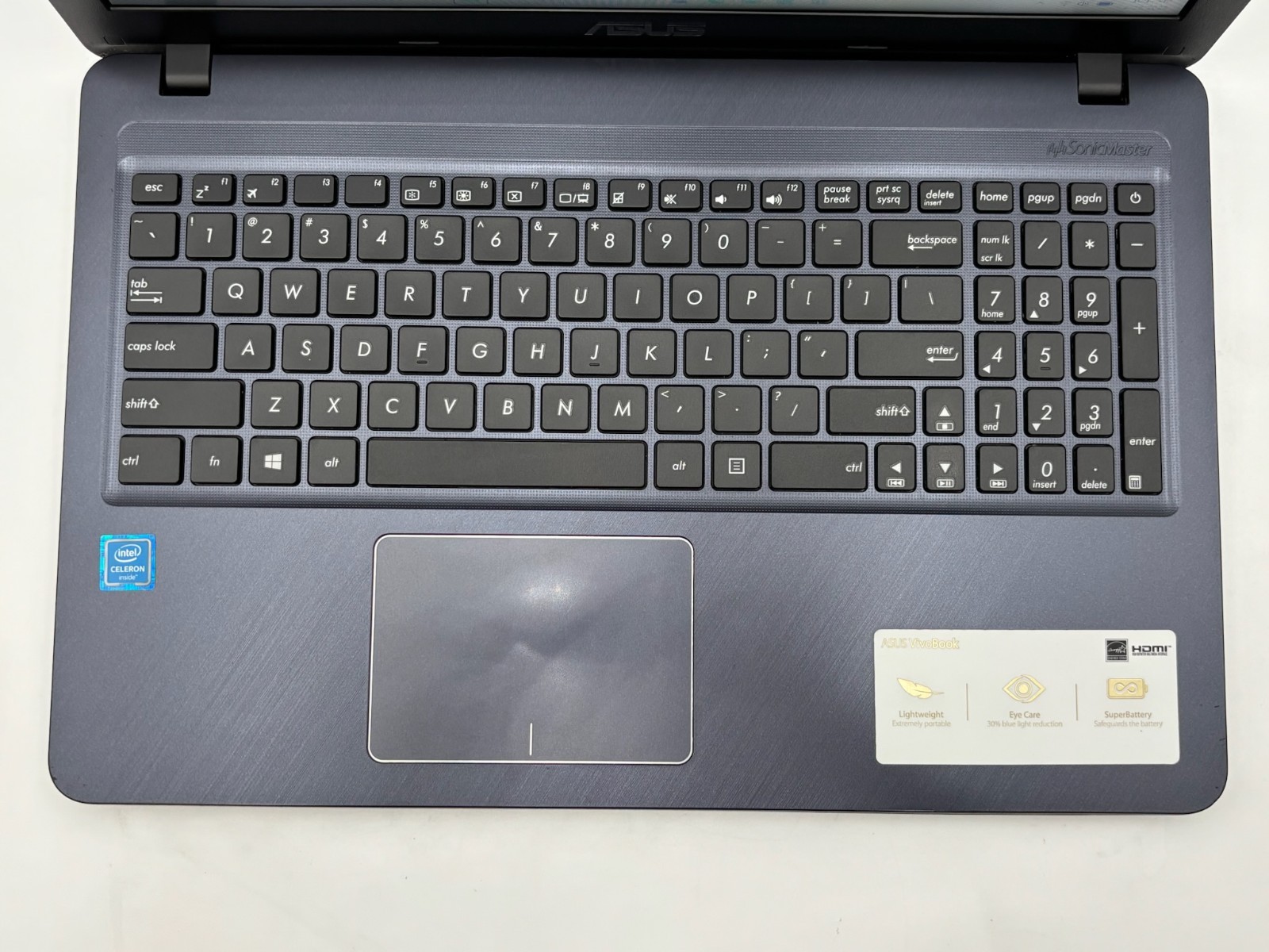 Asus VivoBook X540MAR_R543MA 15.6″ 1 TB HDD 4 GB RAM Celeron N4020 Win 11 Home