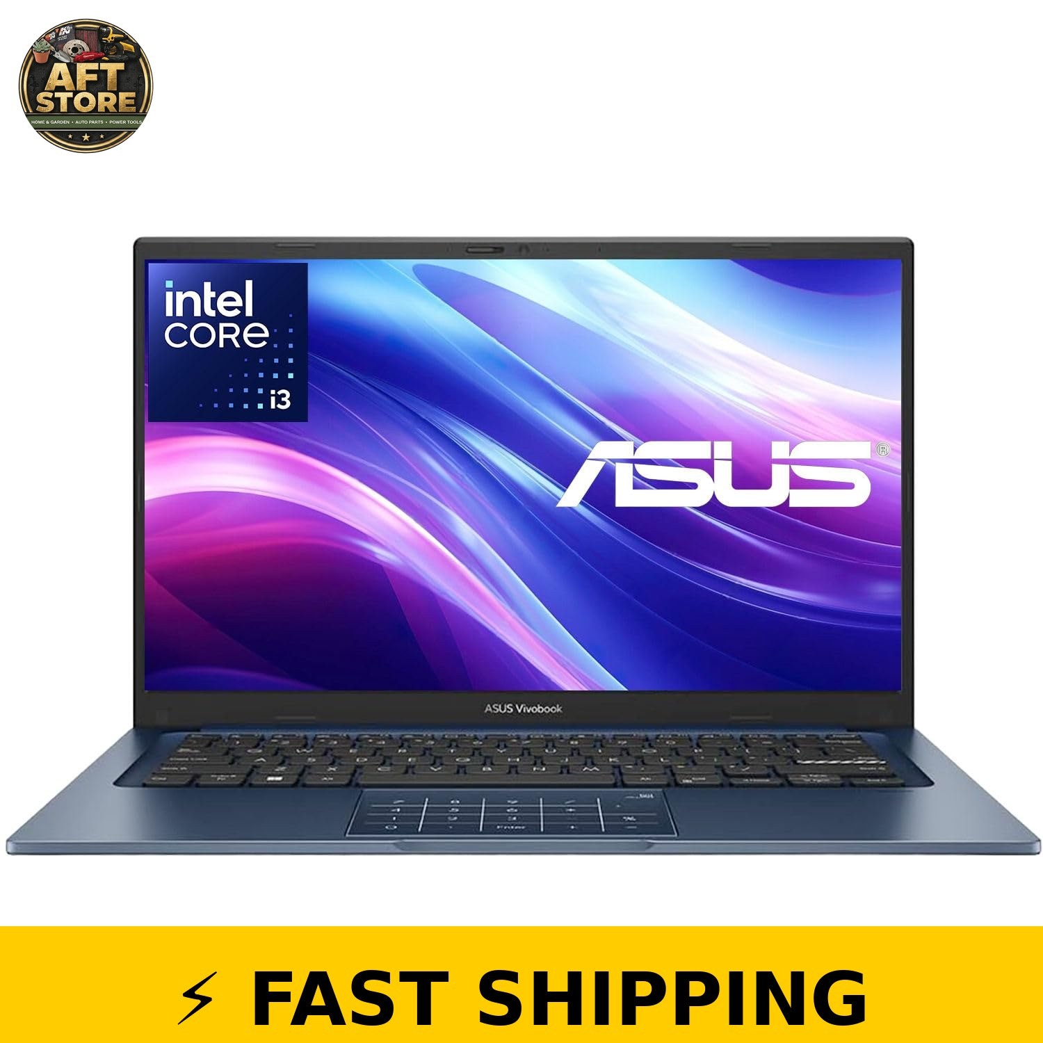WOWPC ASUS VivoBook 14″ FHD Laptop | Intel Core i3 | 16GB RAM | 512GB SSD