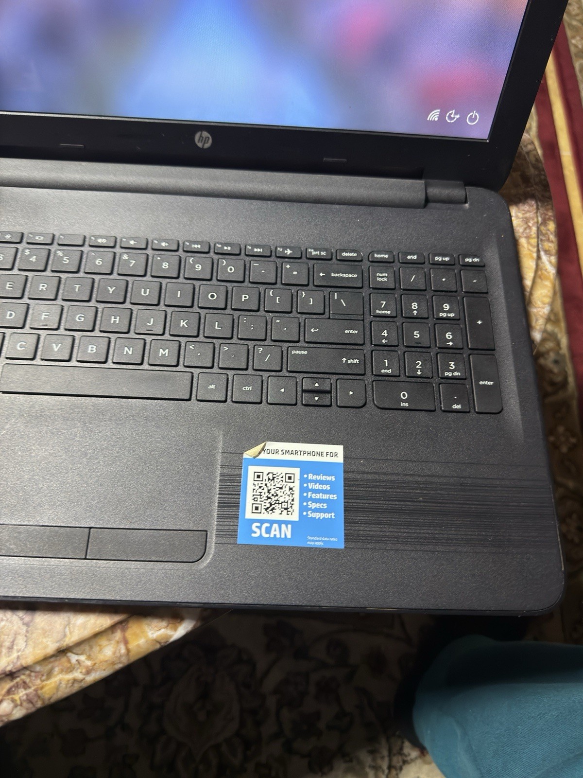 HP 15-ba009dx 15” Laptop AMD A6-7310 | 4GB | 500GB Win 10