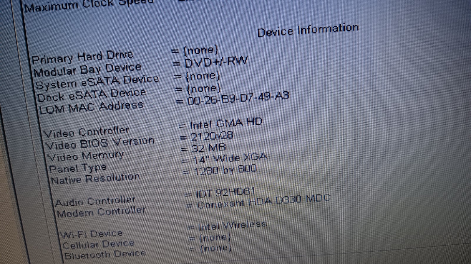 Dell Latitude E6410 Laptop Core i5-M520 @ 2.40GHz 14″ LCD Screen 9 cell Battery