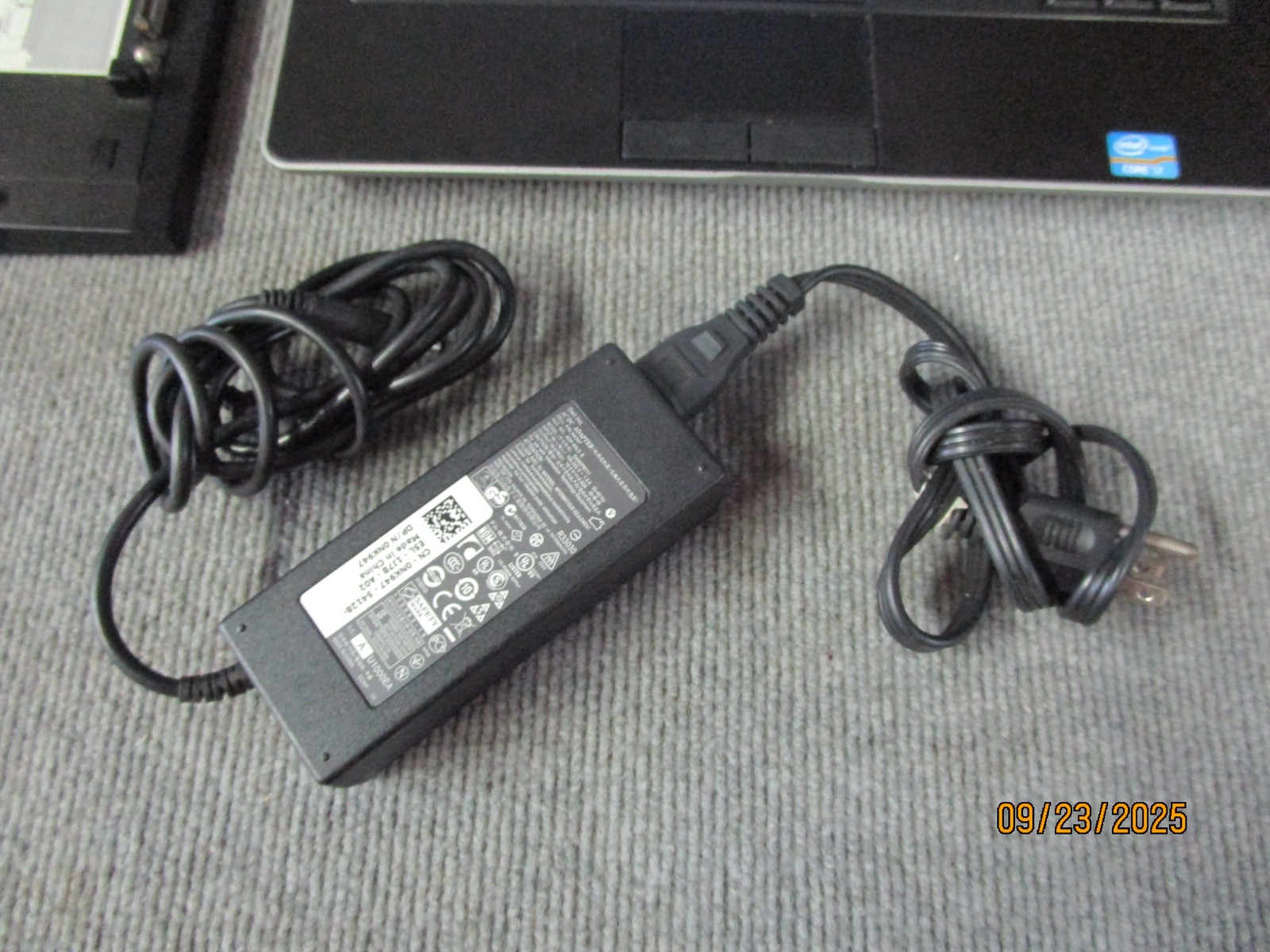 Dell Lap Top Computer I7 500gb 12gb Ram w Docking Station