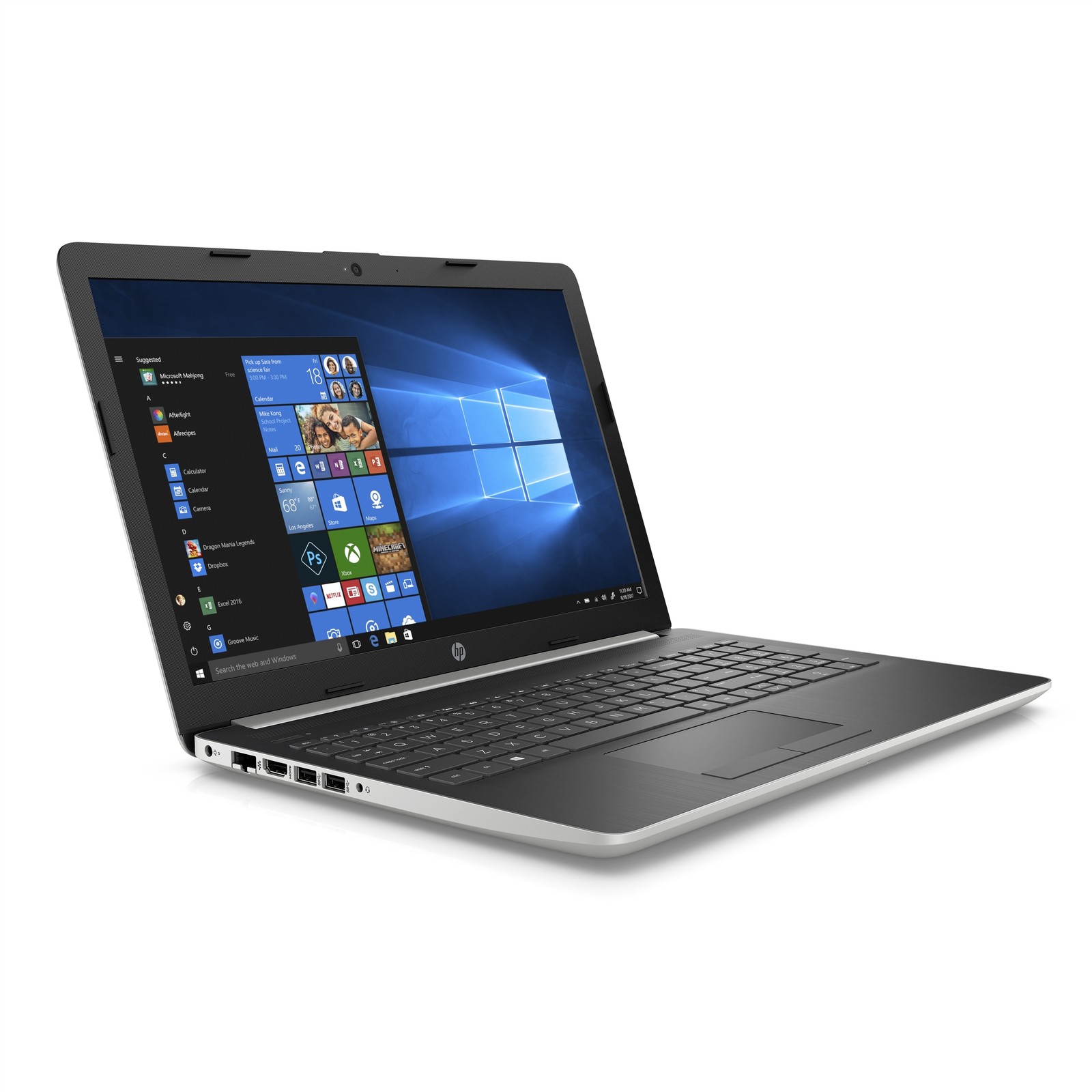 HP 15-DA0012DX 15.6″ 16GB 512GB, Natural Silver