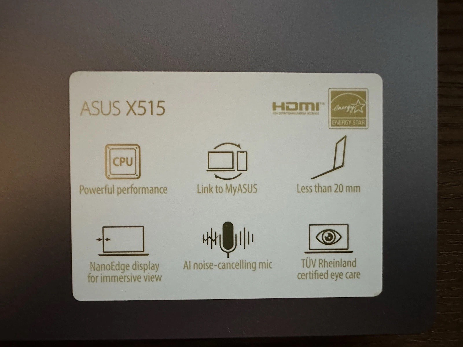 ASUS VivoBook 15 R565EA-UH31T | i3-1115G4 | 12GB RAM | 512GB SSD | Win 11 Home