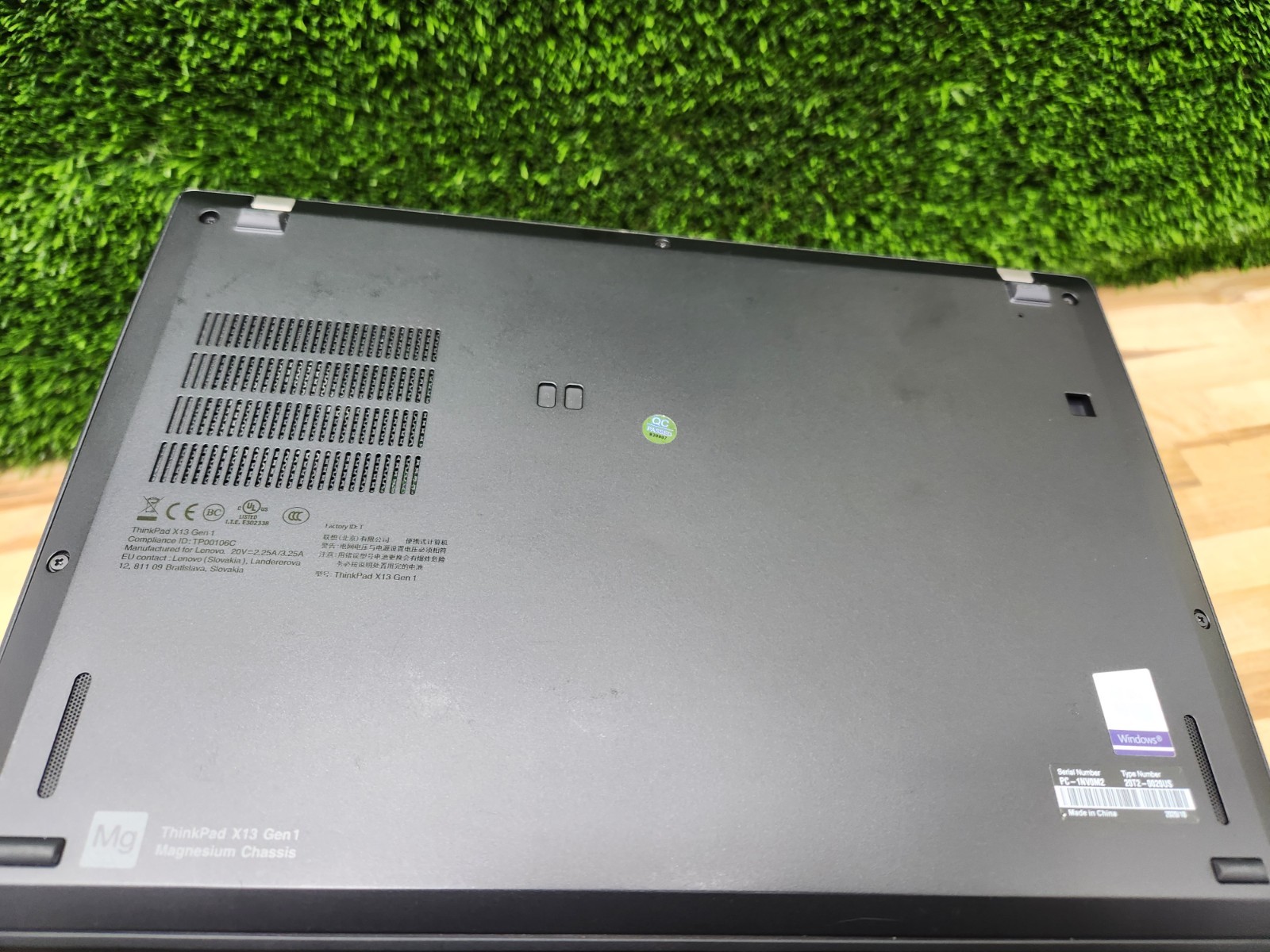 Lenovo ThinkPad X13 Gen 1 13.3″ FHD Touch i7-10610U 1.8GHz 16GB 256GB SSD Win11~