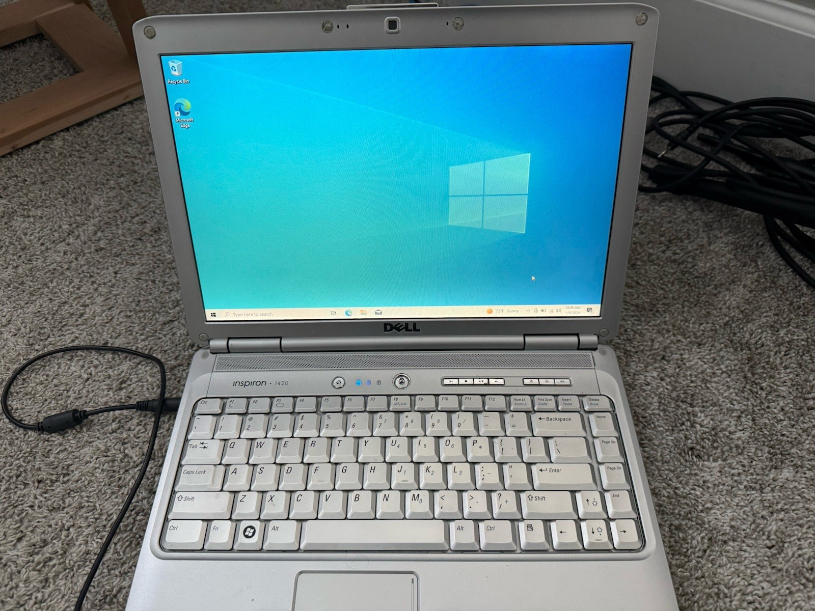 Dell Inspiron 1420 14″ Laptop Intel Core 2 Duo, 1.50 GHz 120GB SSD 4GB RAM