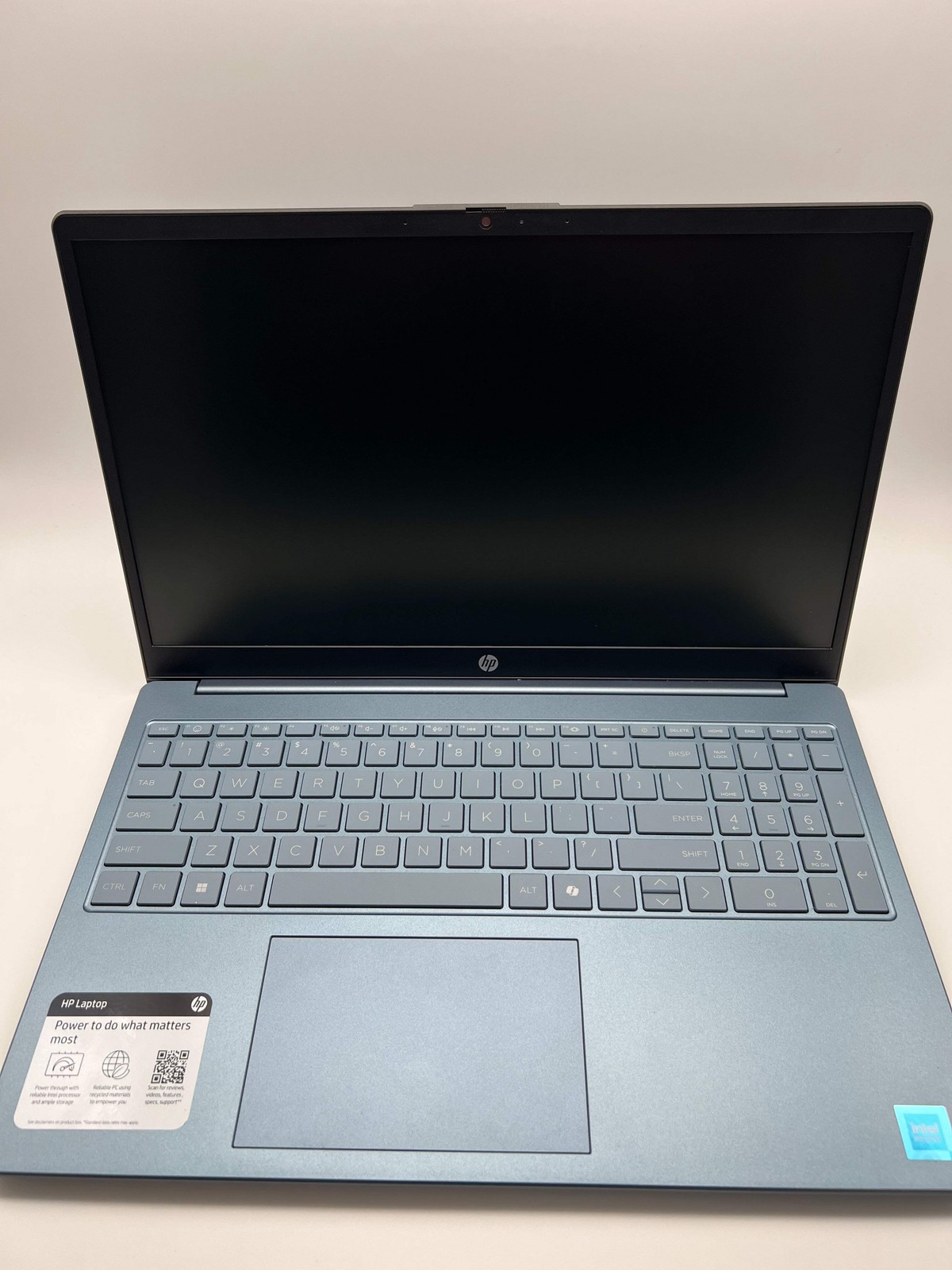 HP 15-fd0082wm 15-inch Laptop 4GB RAM 128GB Blue Used w/ Charger