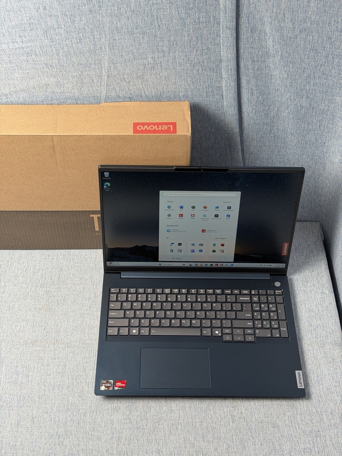 Lenovo Thinkbook 16 G7 Arp 16″ Touch Laptop Ryzen 7 7735HS 16GB 512GB SSD W11P