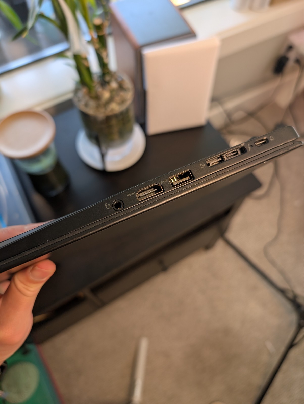 Dual Boot Win/Linux Lenovo Thinkpad t490s Laptop: i5+8gb+512gb. w/ Power adapter