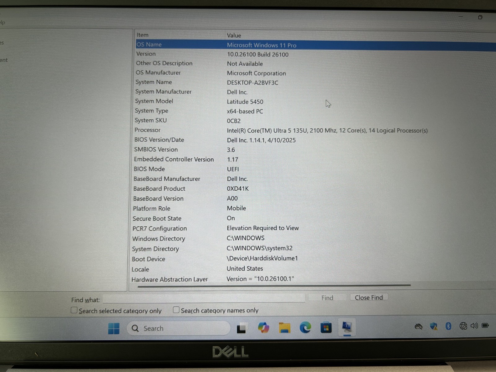 Laptop Dell Latitude 5450 14″ Ultra 5-135U 512GB SSD 16GB RAM Win 11 Pro