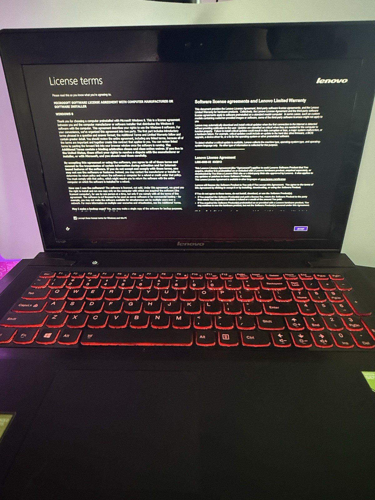 Lenovo Ideapad Y500 gaming laptop dual GPU GeForce GT 750m sli, i7 CPU, 1TB HDD