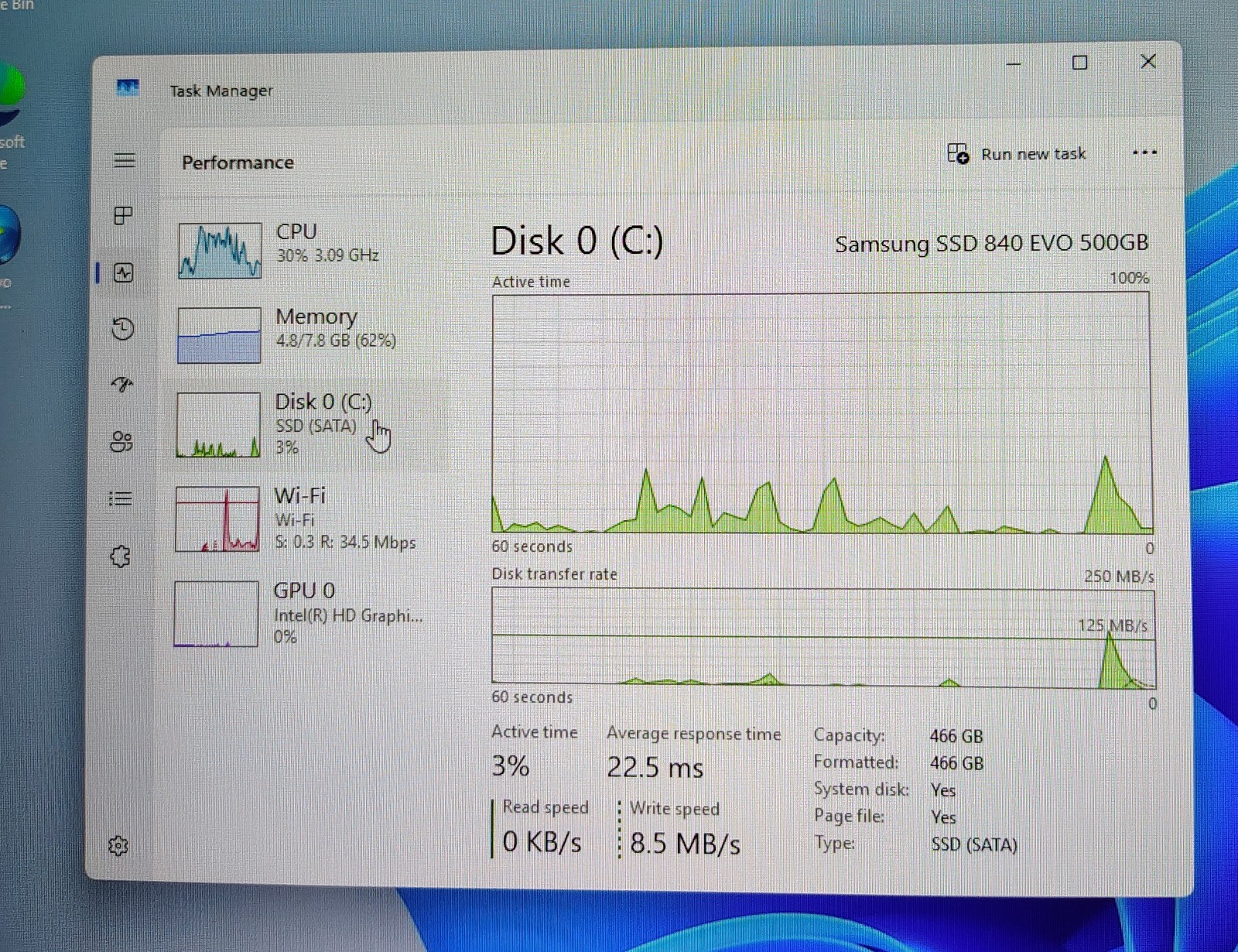 DELL 17.3″ FHD Laptop DVD-RW 500GB SSD 8GB RAM Intel i5-7200U New Battery Win 11