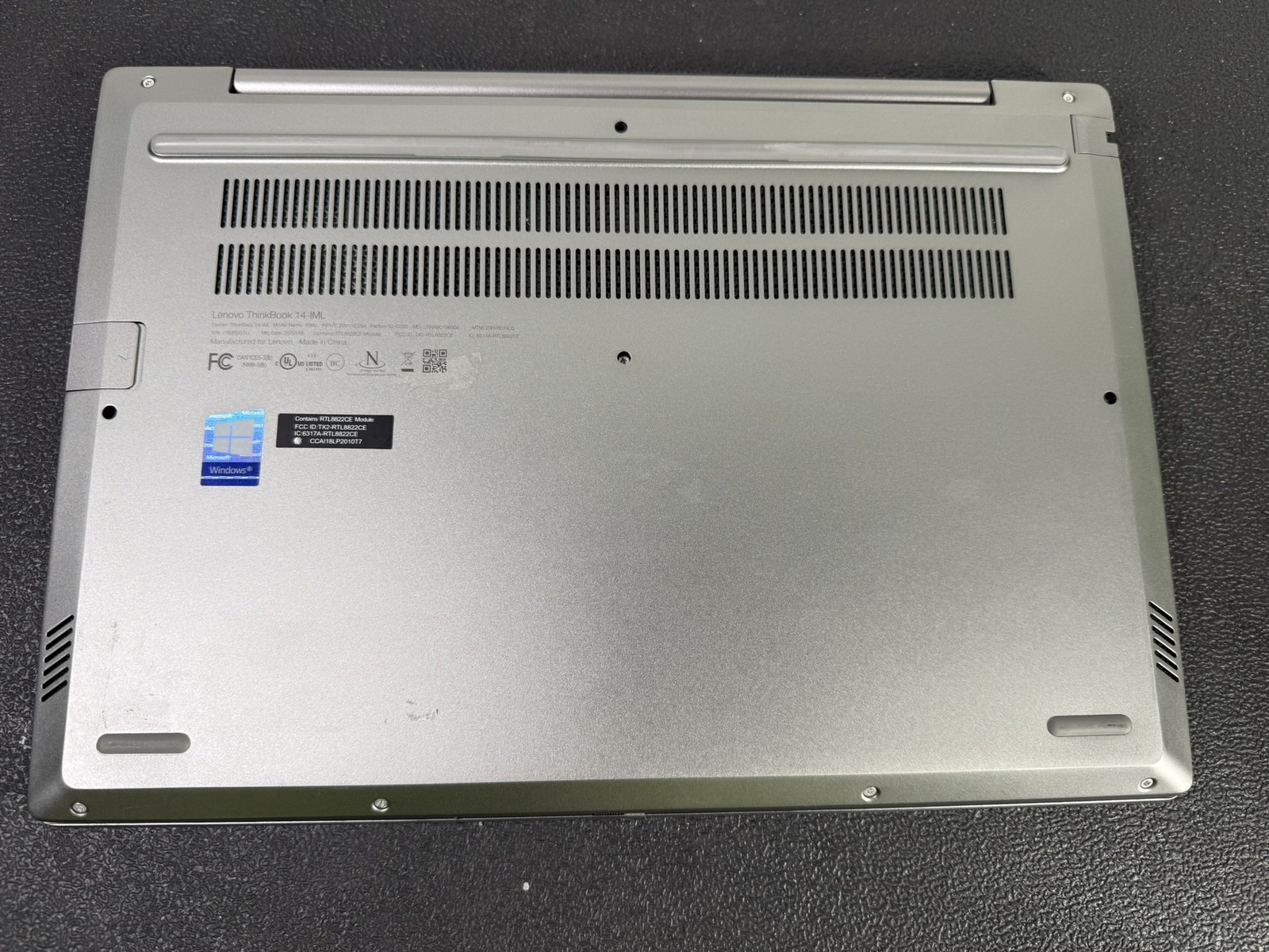 Lenovo ThinkBook 14-IML Intel i7-10510U 1.8GHz 20GB DDR4 512GB NVMe Win 11 Pro
